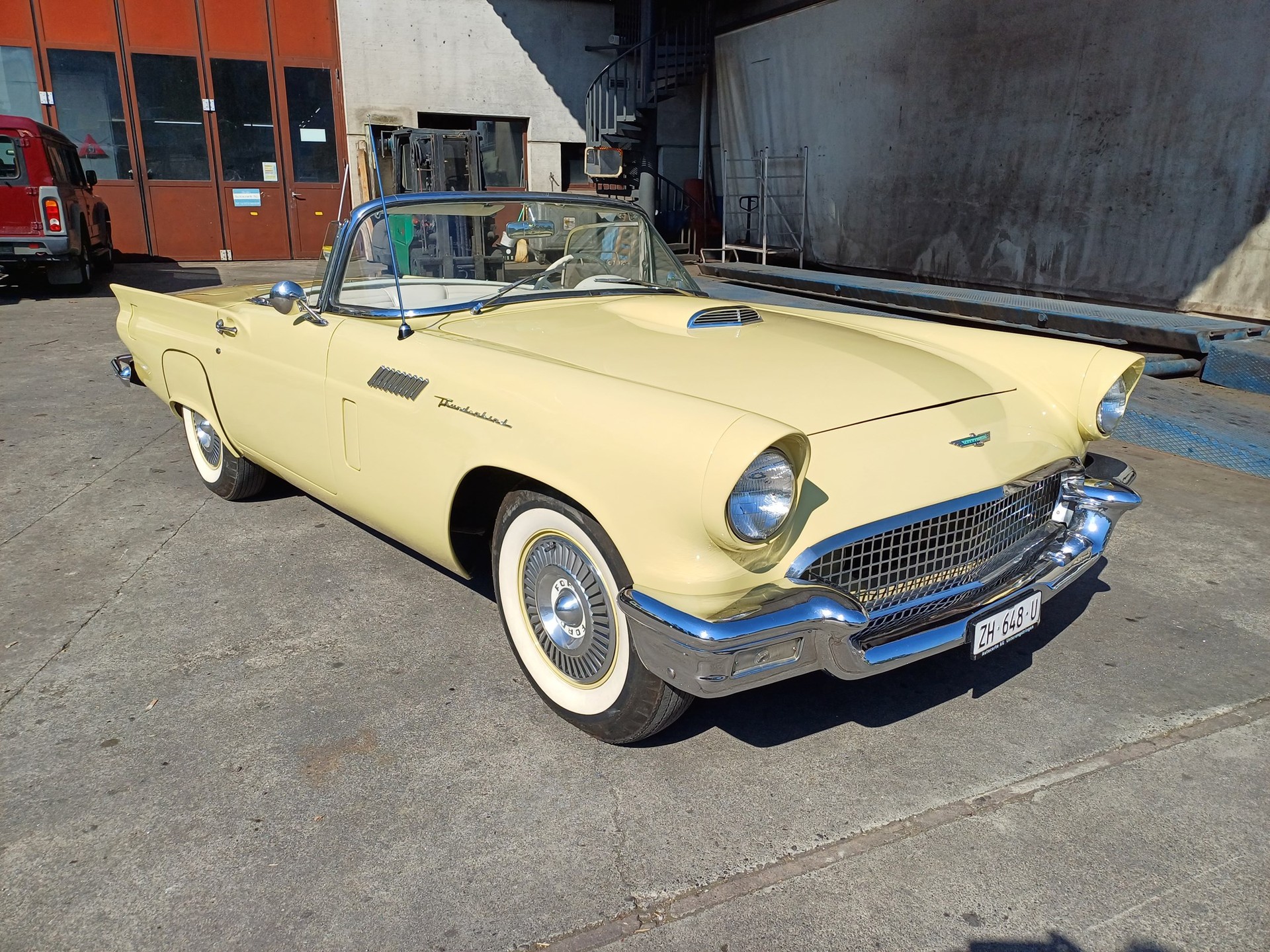 FORD Seltener 1957 5.2 Liter V8 245PS Thunderbird Veteranenprüfung 09.2023-image-2