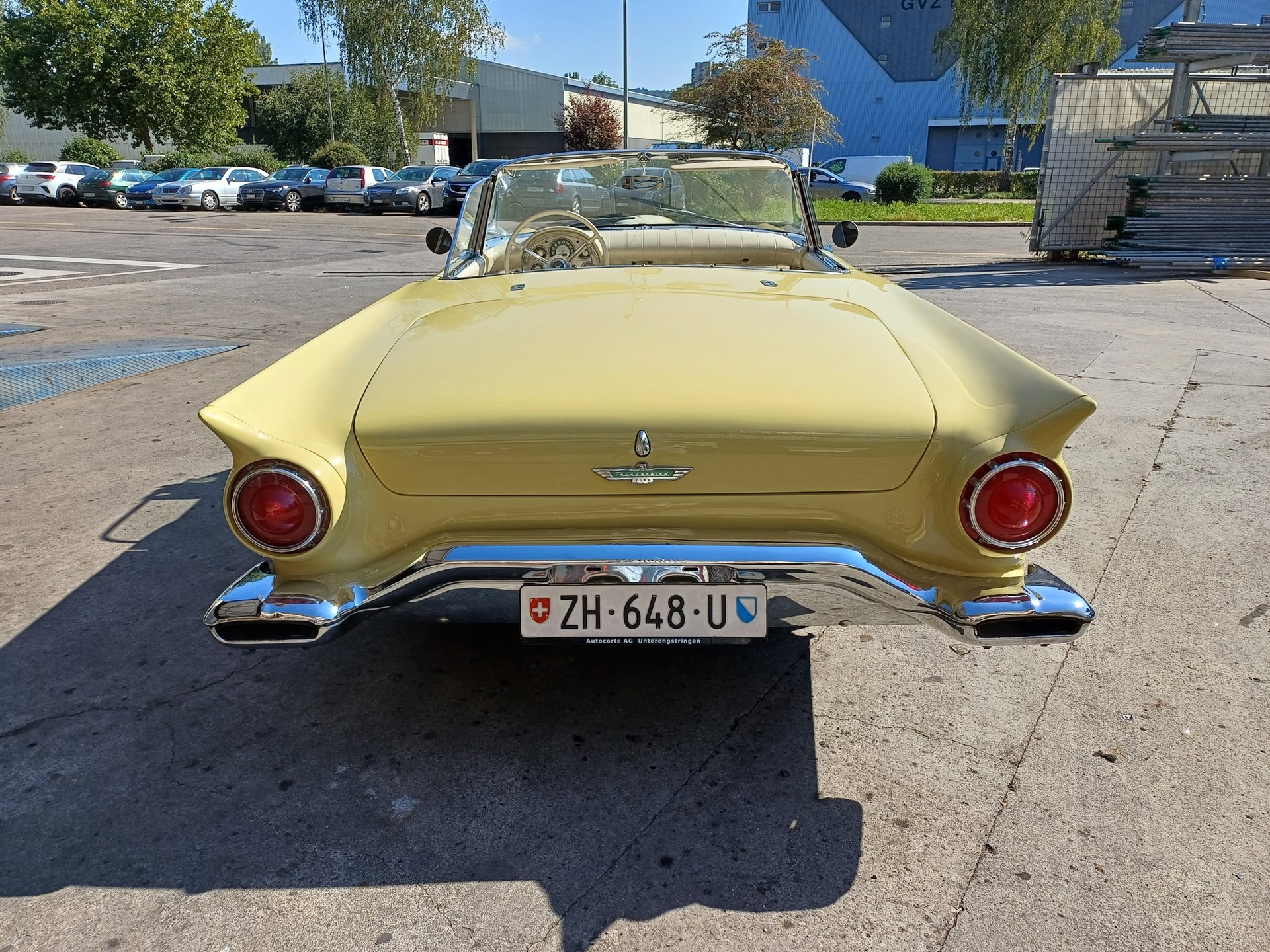 FORD Seltener 1957 5.2 Liter V8 245PS Thunderbird Veteranenprüfung 09.2023-image-5