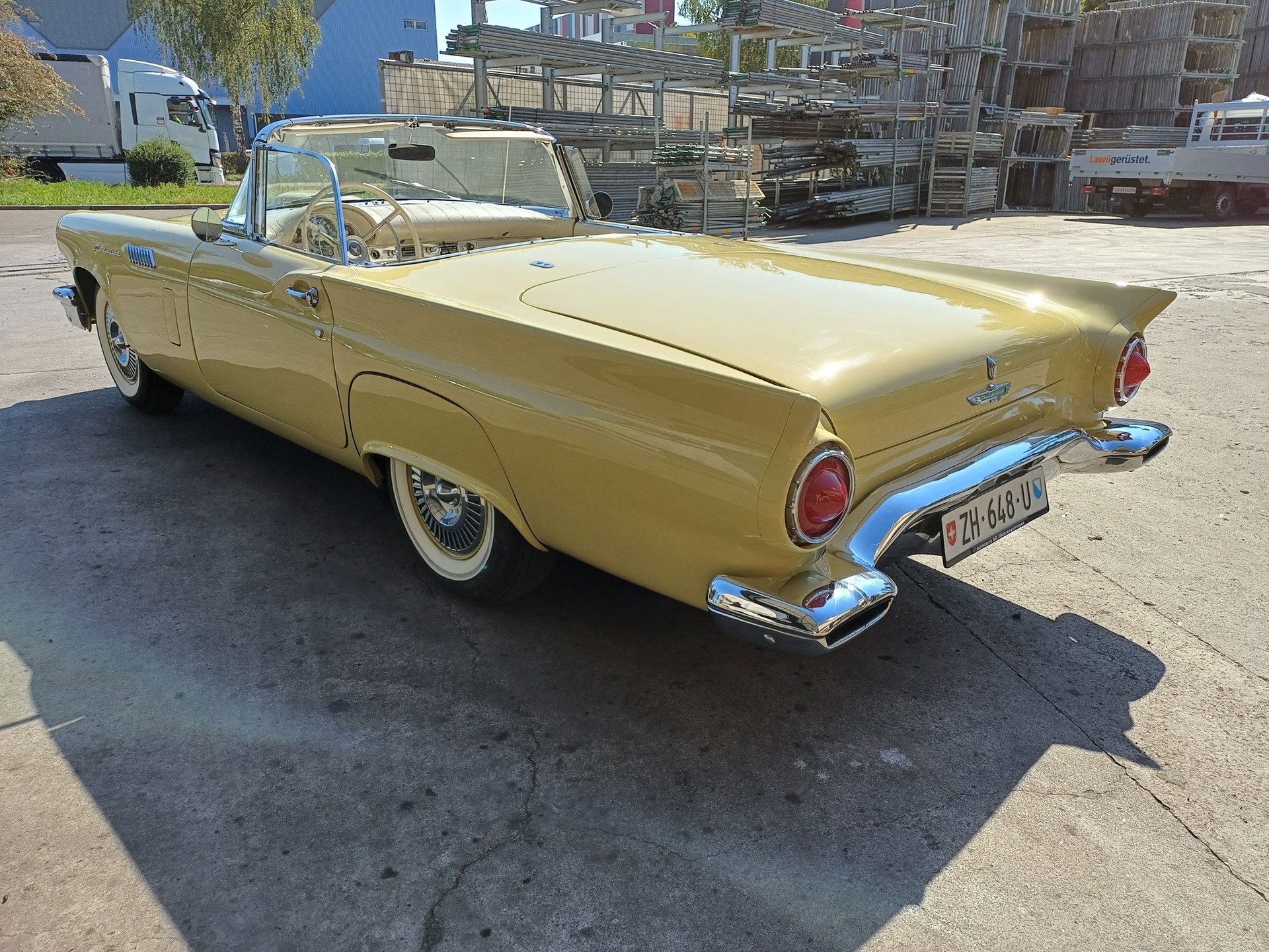 FORD Seltener 1957 5.2 Liter V8 245PS Thunderbird Veteranenprüfung 09.2023-image-4