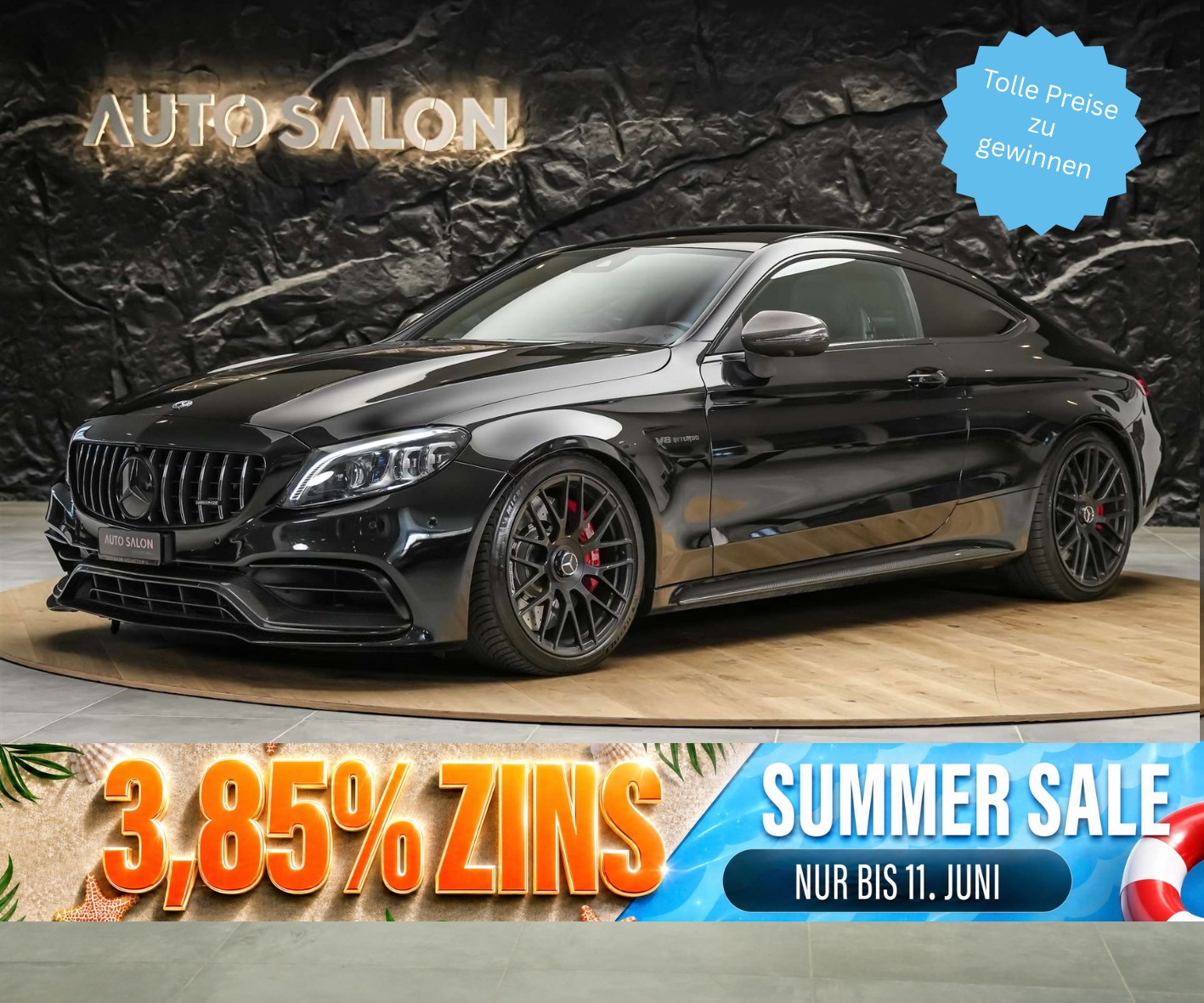 MERCEDES-BENZ C 63 S AMG 9G-tronic *Facelift*360° Kamera*Panorama*AMG Carbon Packet*