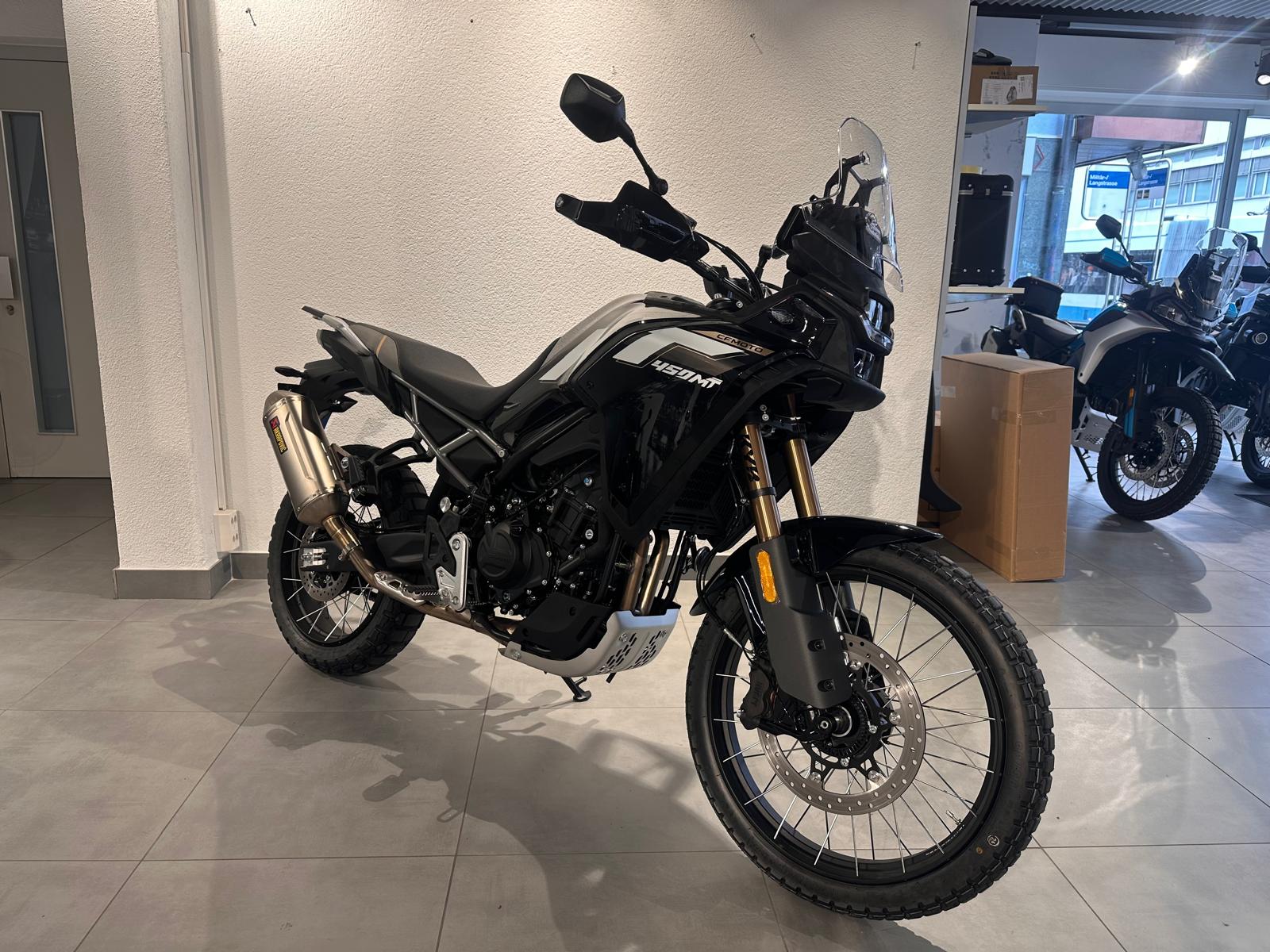 CF MOTO 450 MT | Vorführfahrzeug | Akrapovic Auspuff | A2 | Garantie-showroom-element-1