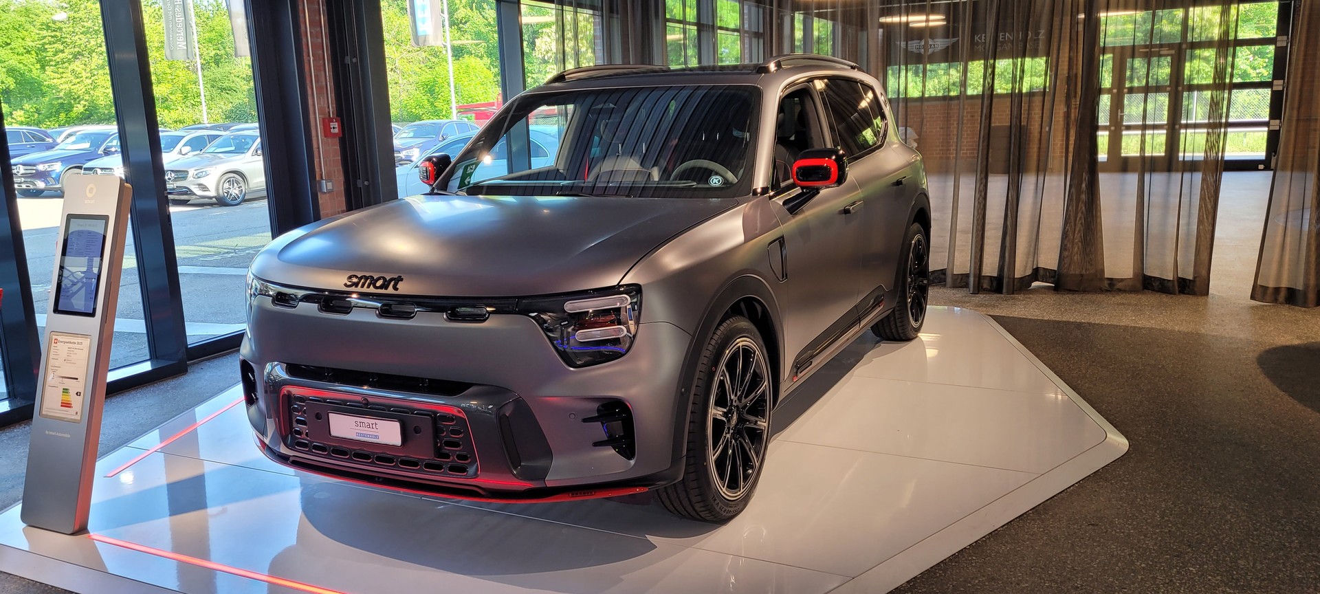 SMART #5 100kWh Brabus AWD, 646 PS, Aktions-Leasing 0%, ab sofort verfügbar