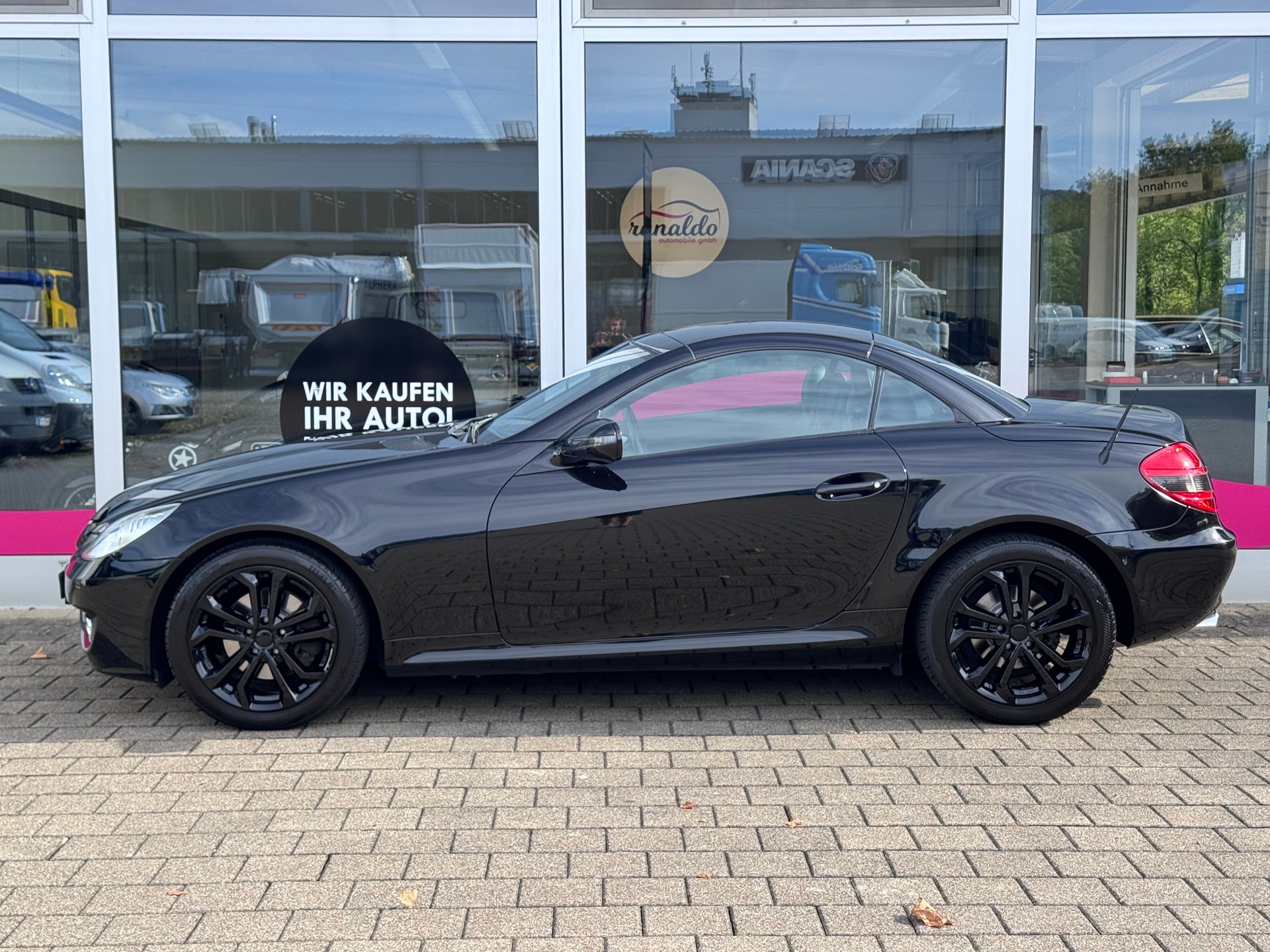MERCEDES-BENZ SLK 280+Automat+Navigation+Bluetooth+Parksensoren+Leder+Sitzheizung+Windschott+ab MFK 12.2025+-showroom-element-3