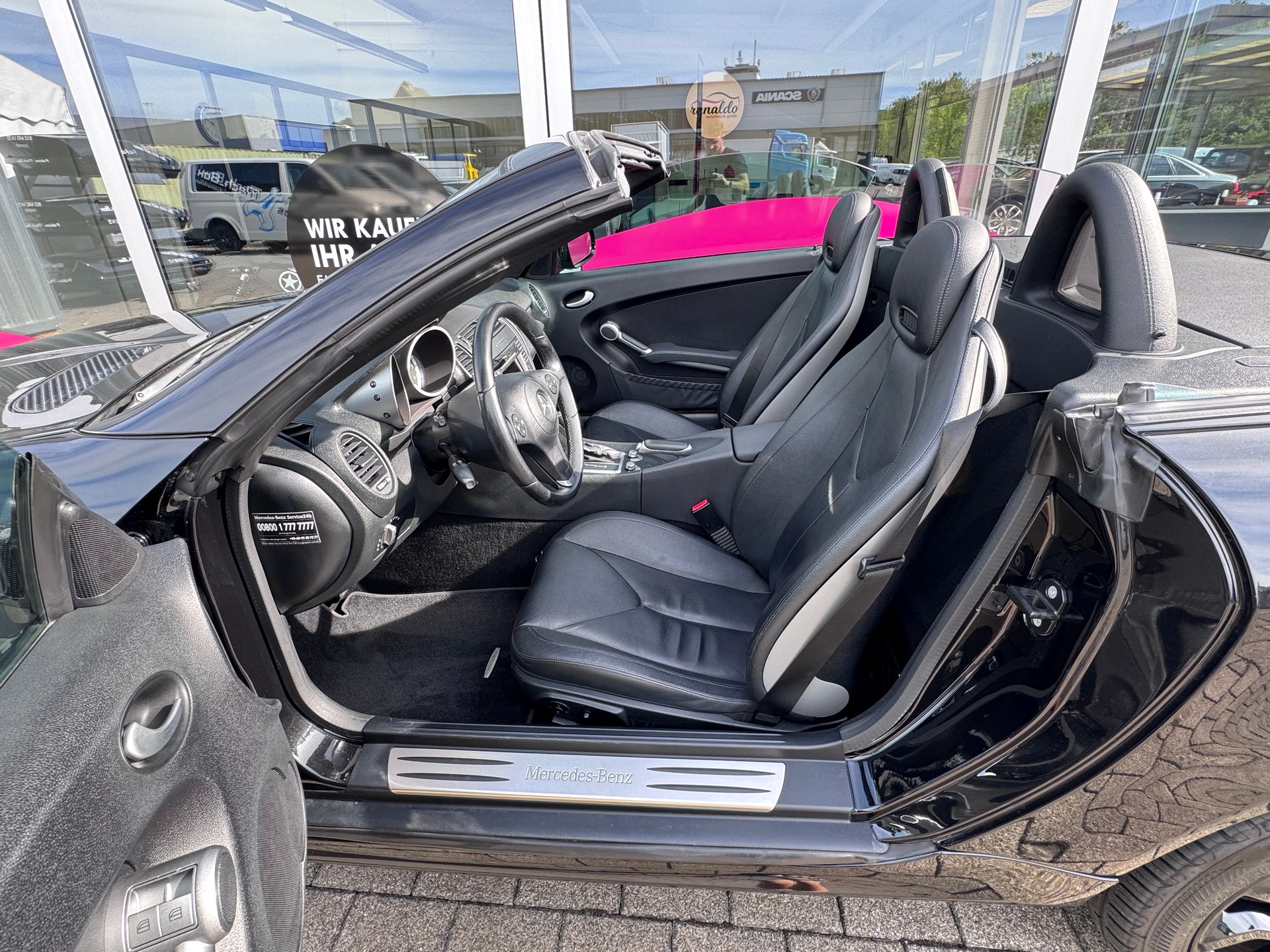 MERCEDES-BENZ SLK 280+Automat+Navigation+Bluetooth+Parksensoren+Leder+Sitzheizung+Windschott+ab MFK 12.2025+-image-13