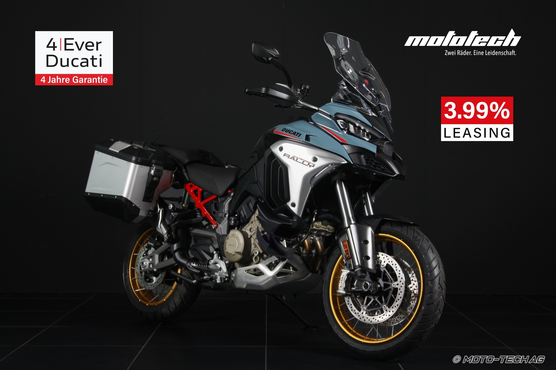 DUCATI Multistrada V4 Rally Travel Adventure / 4 JAHRE GARANTIE-image-0