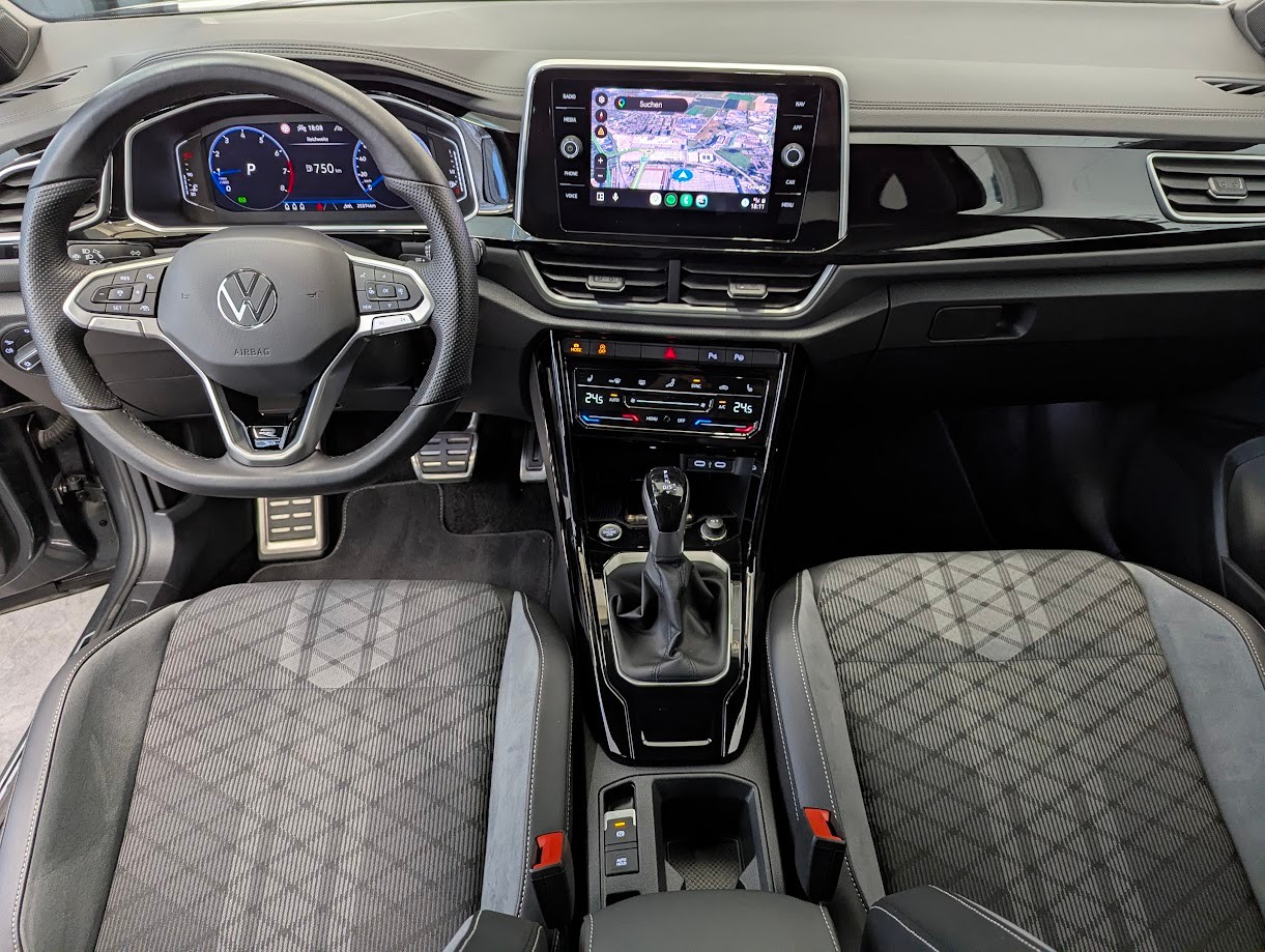 VW T-Roc 1.5 TSI EVO R-Line DSG*1.HAND WERKSGAR APP-NAVI CAM KEYLESS ELEKTR.HECKKL. TOP-SITZE ASSISTS*-image-25