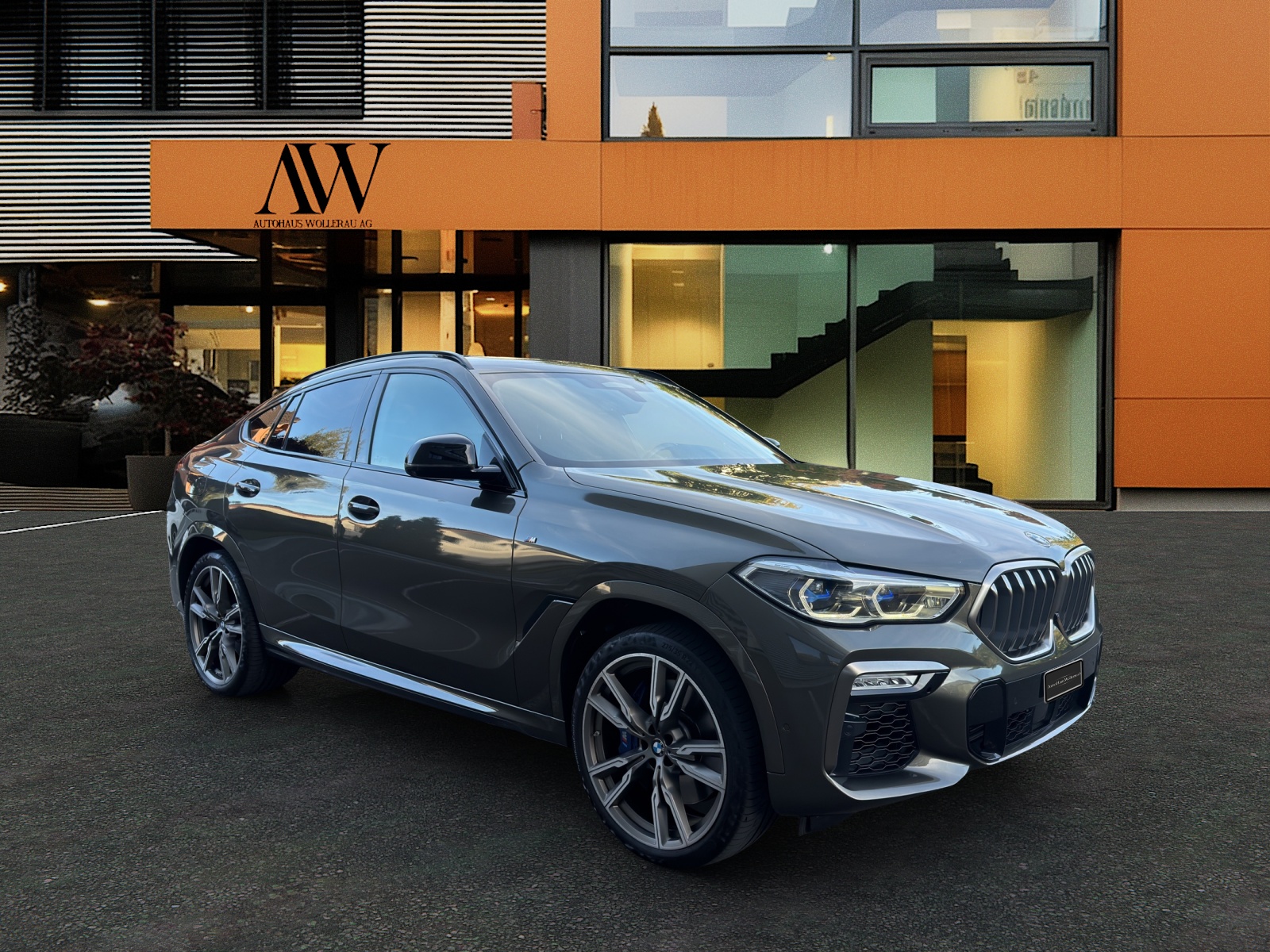 BMW X6 M50d M Sport / AHK-Leder-Laser-LED-M-Fahrwerk-Soft-close-Massage uvm.-image-7