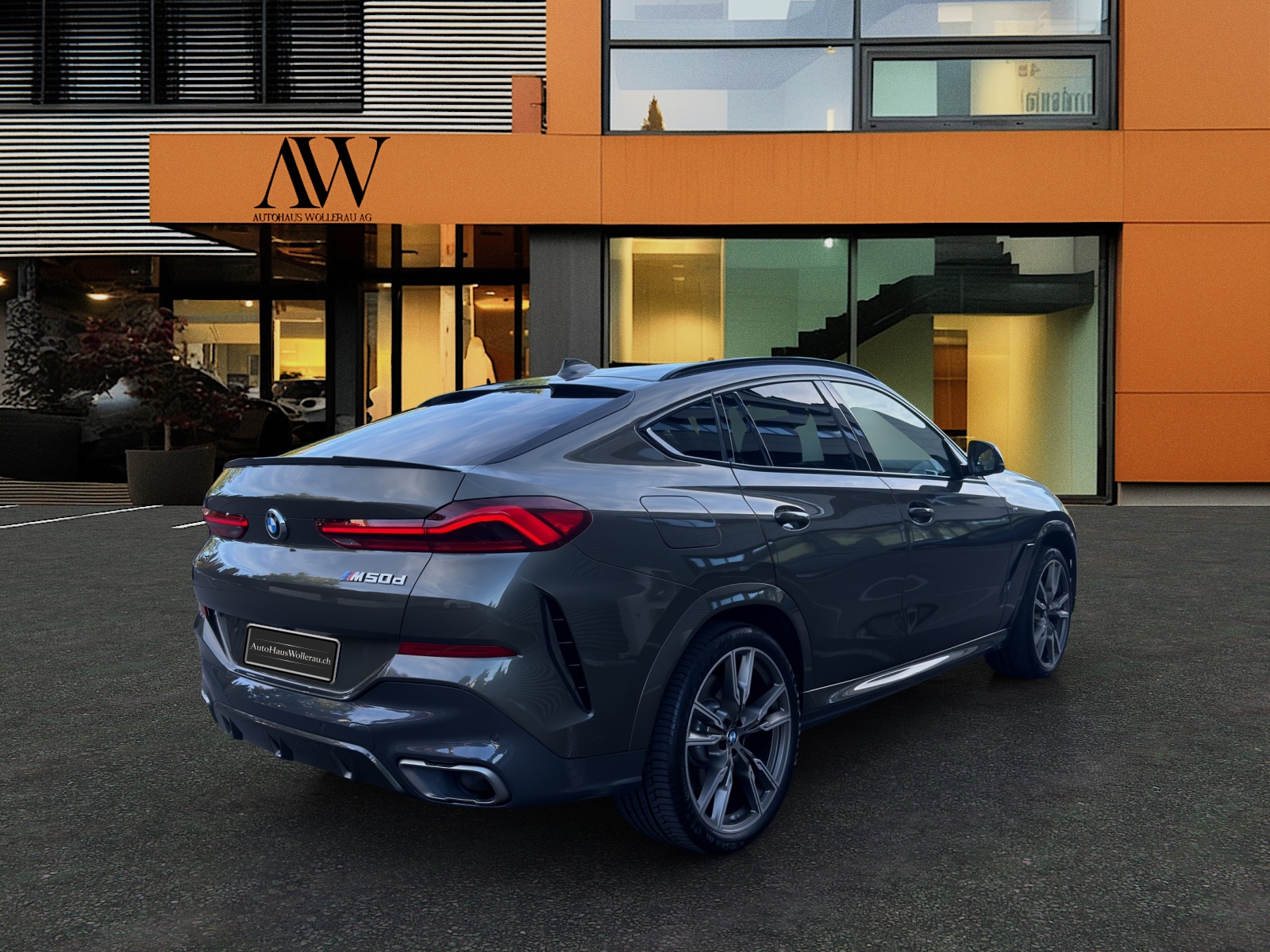 BMW X6 M50d M Sport / AHK-Leder-Laser-LED-M-Fahrwerk-Soft-close-Massage uvm.-image-5