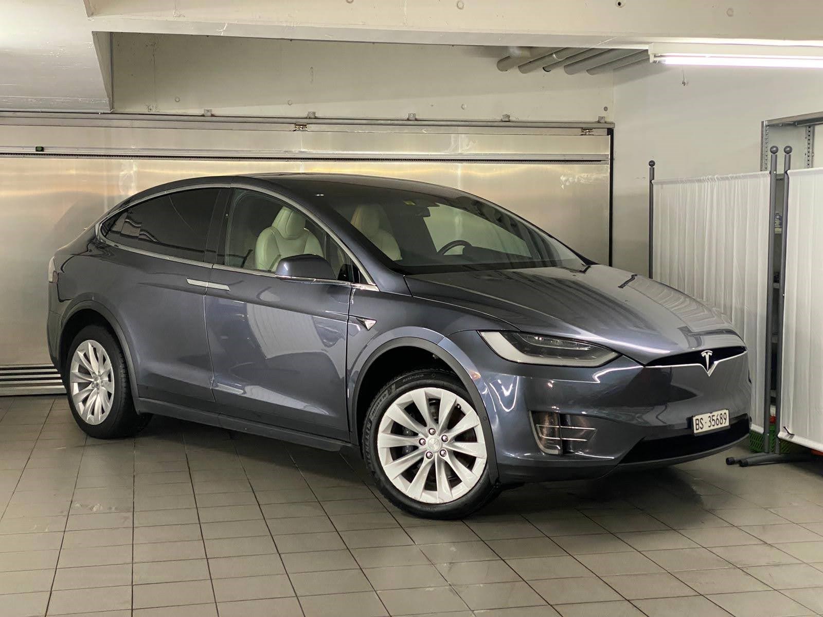 TESLA Model X Maximale-Reichweite