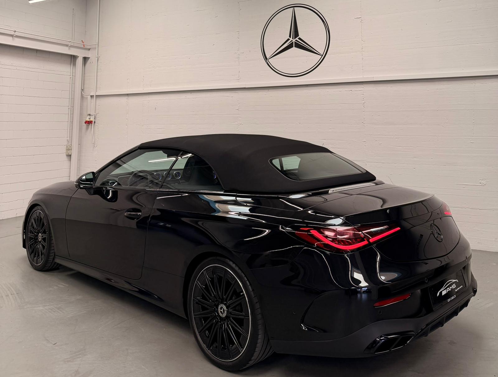 MERCEDES-BENZ CLE 200 Cabrio 4Matic 9G-Tronic All Black Performance H&R Federn Vollausstattung-image-9
