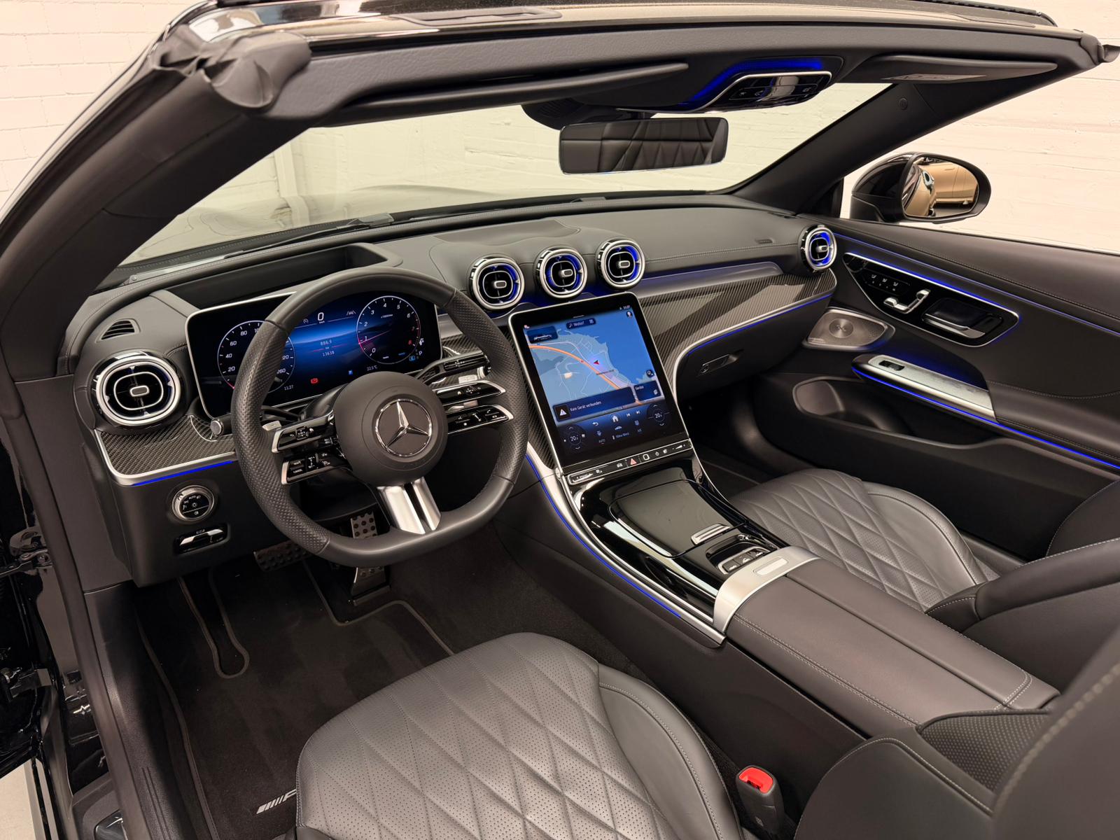MERCEDES-BENZ CLE 200 Cabrio 4Matic 9G-Tronic All Black Performance H&R Federn Vollausstattung-image-14