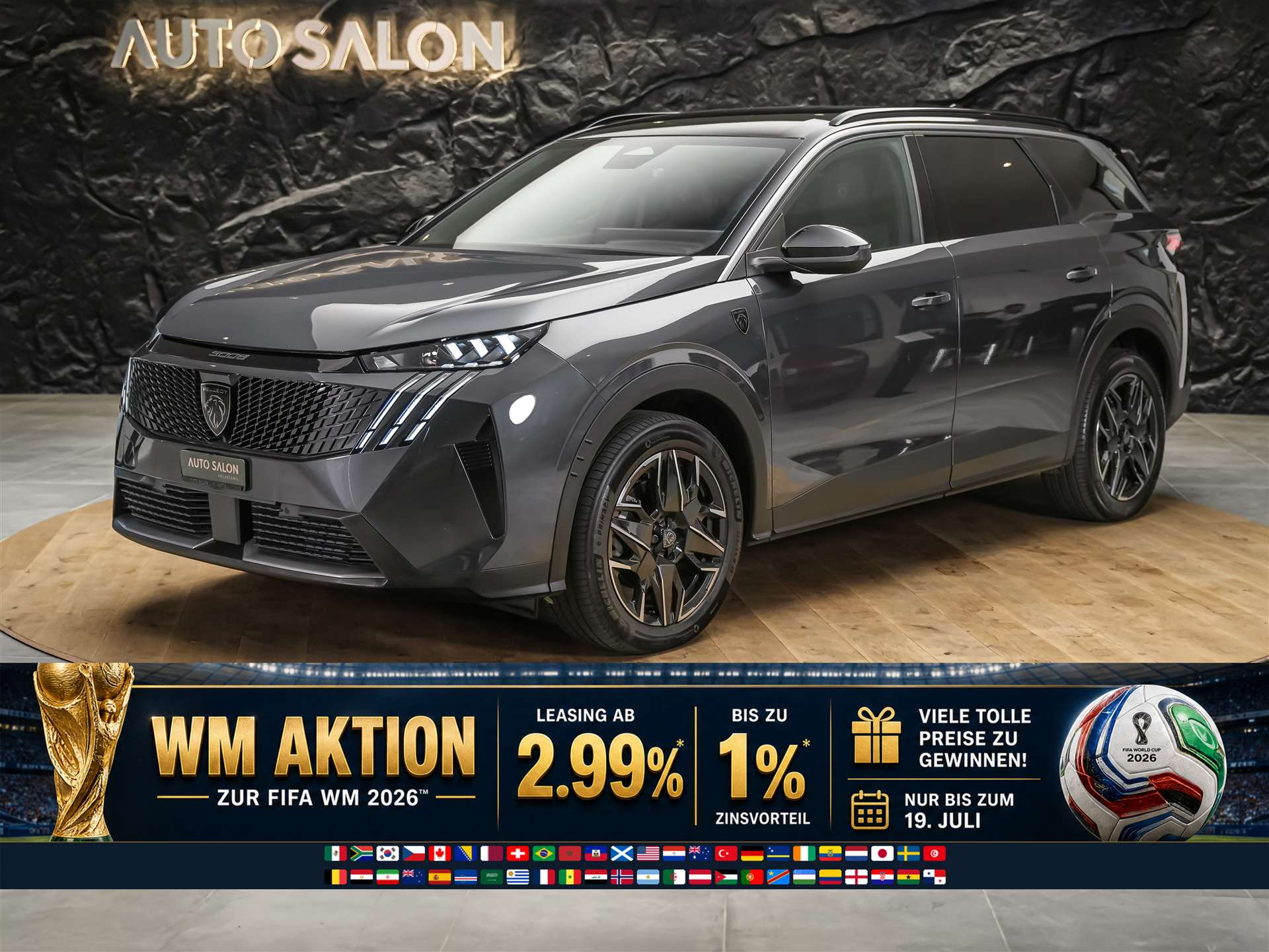 PEUGEOT 5008 145 Hybrid e-DCS6 GT *Werksgarantie*7 Sitzer*Abstandsregler*Lenkradheizung*
