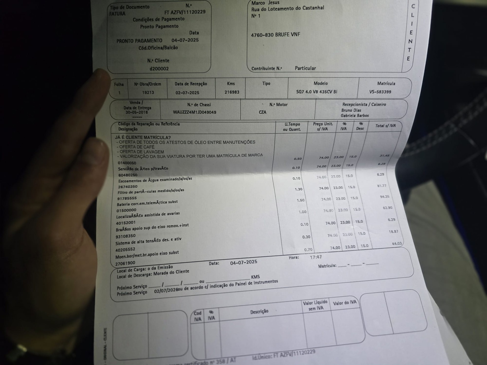 AUDI SQ7 4.0 TDI quattro tiptronic-image-12