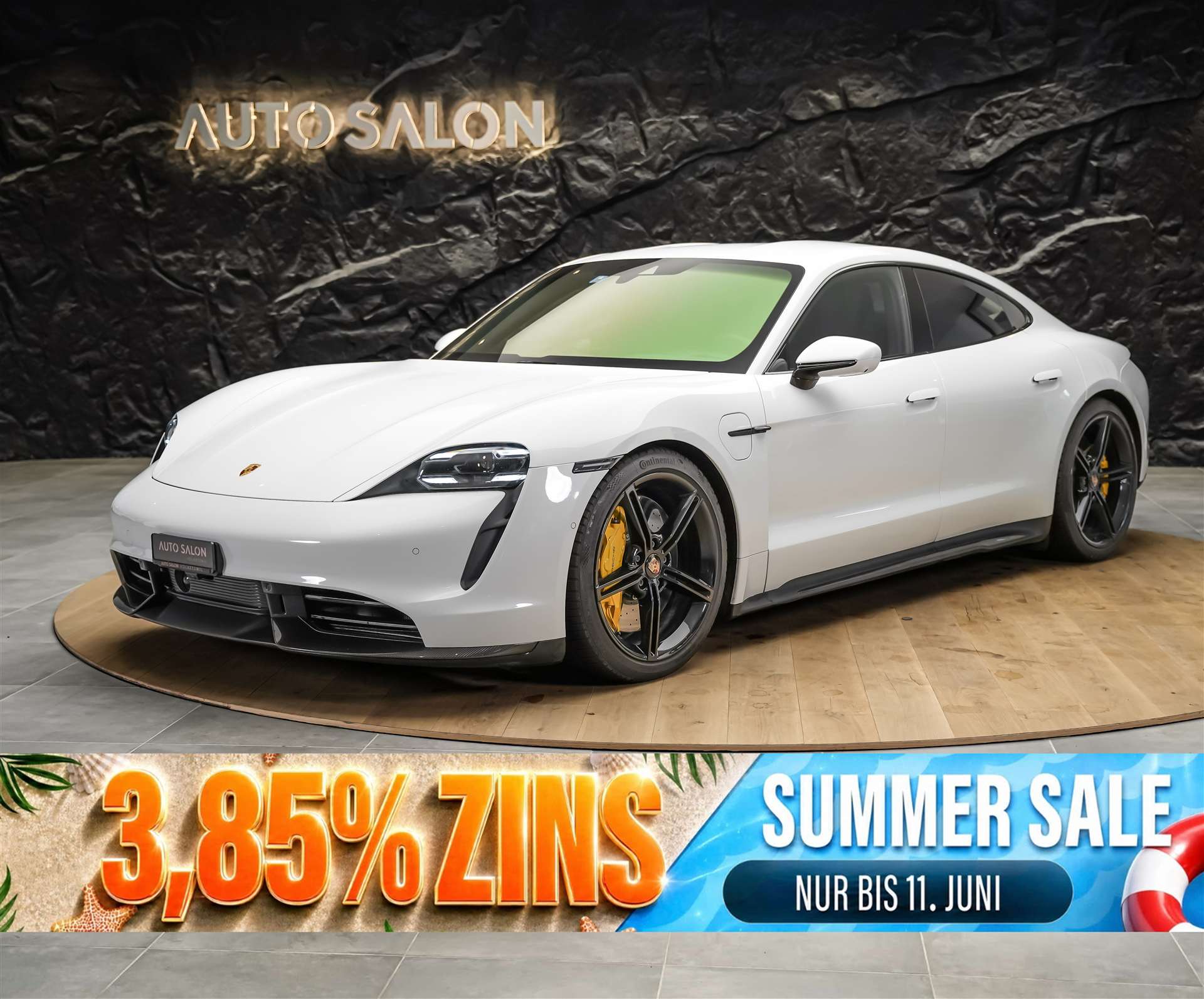 PORSCHE Taycan Turbo S *CH-Auto*Approved*Keramik*Bose*Chrono*