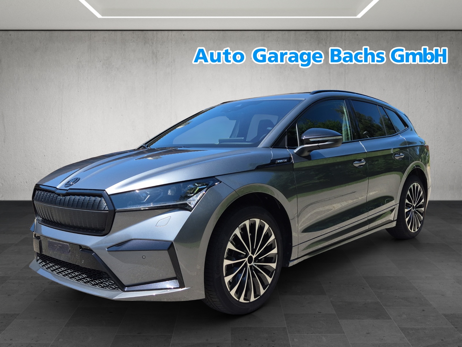 SKODA Enyaq iV 80 SportLine*360°Kamera*Panoramadach*Head up Display*Anhängerkupplung*-showroom-element-1