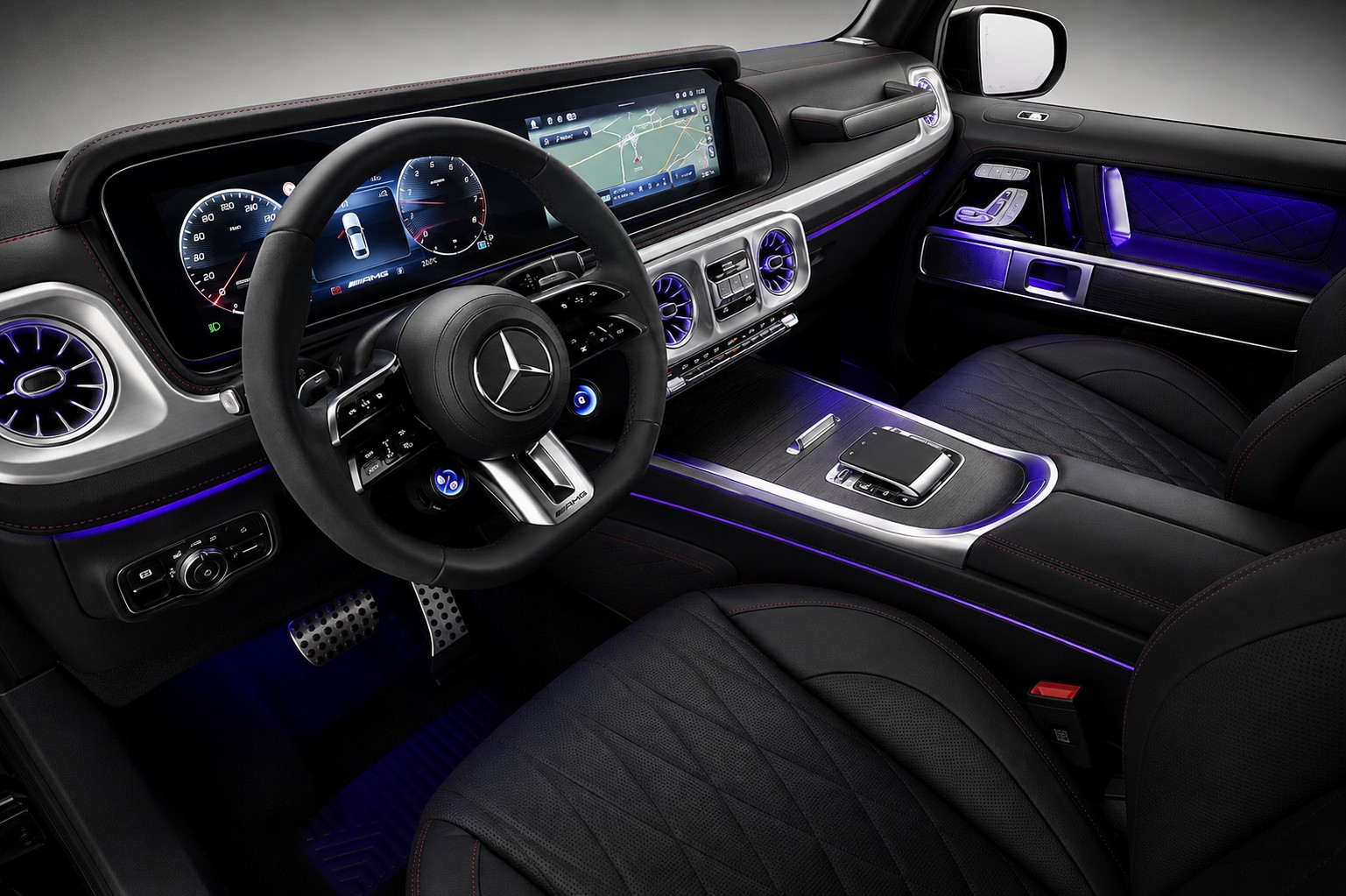 MERCEDES-BENZ G 63 AMG 9G-Tronic Facelift mit 605 PS ganz in schwarz-image-4