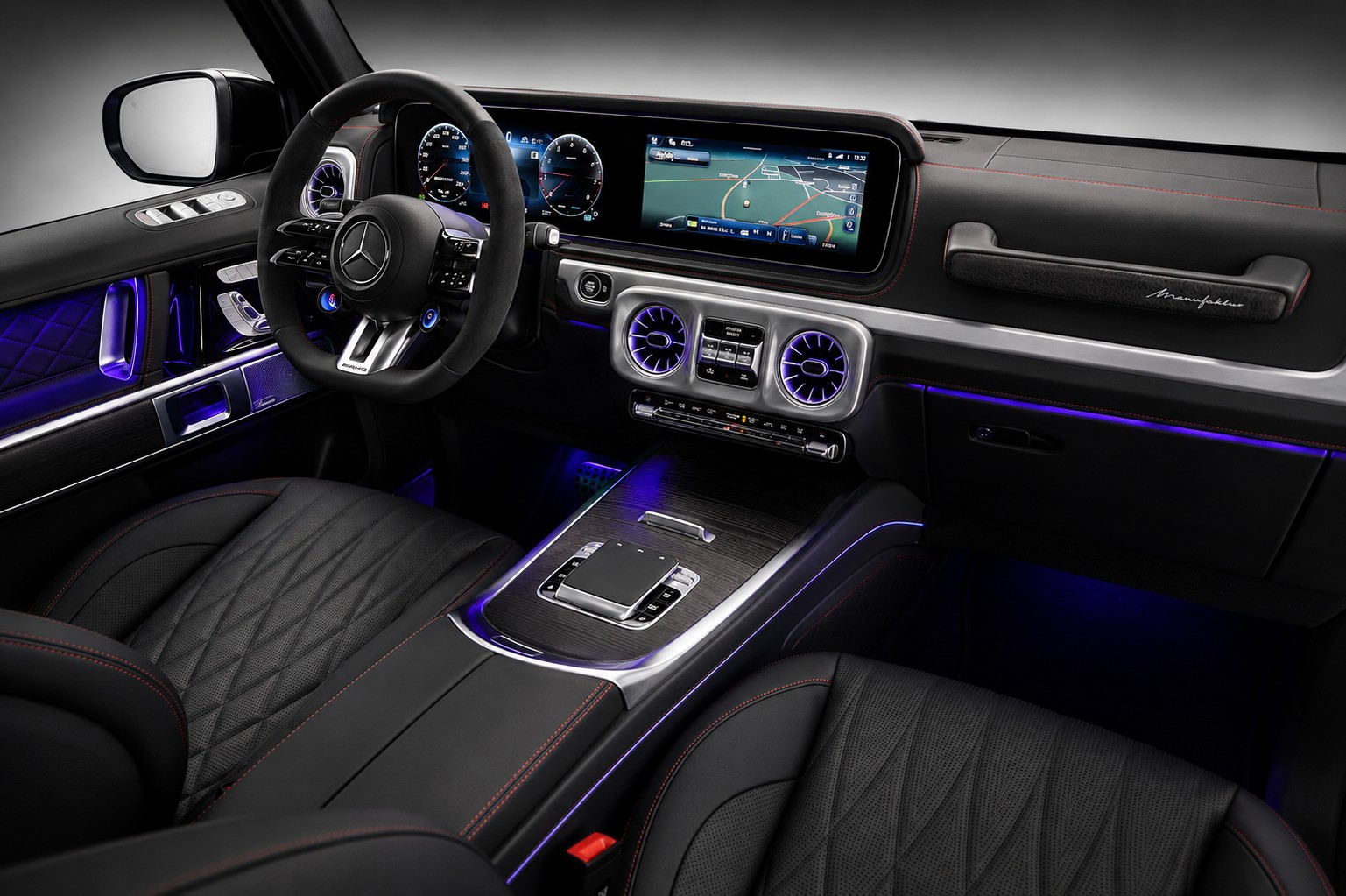 MERCEDES-BENZ G 63 AMG 9G-Tronic Facelift mit 605 PS ganz in schwarz-image-5