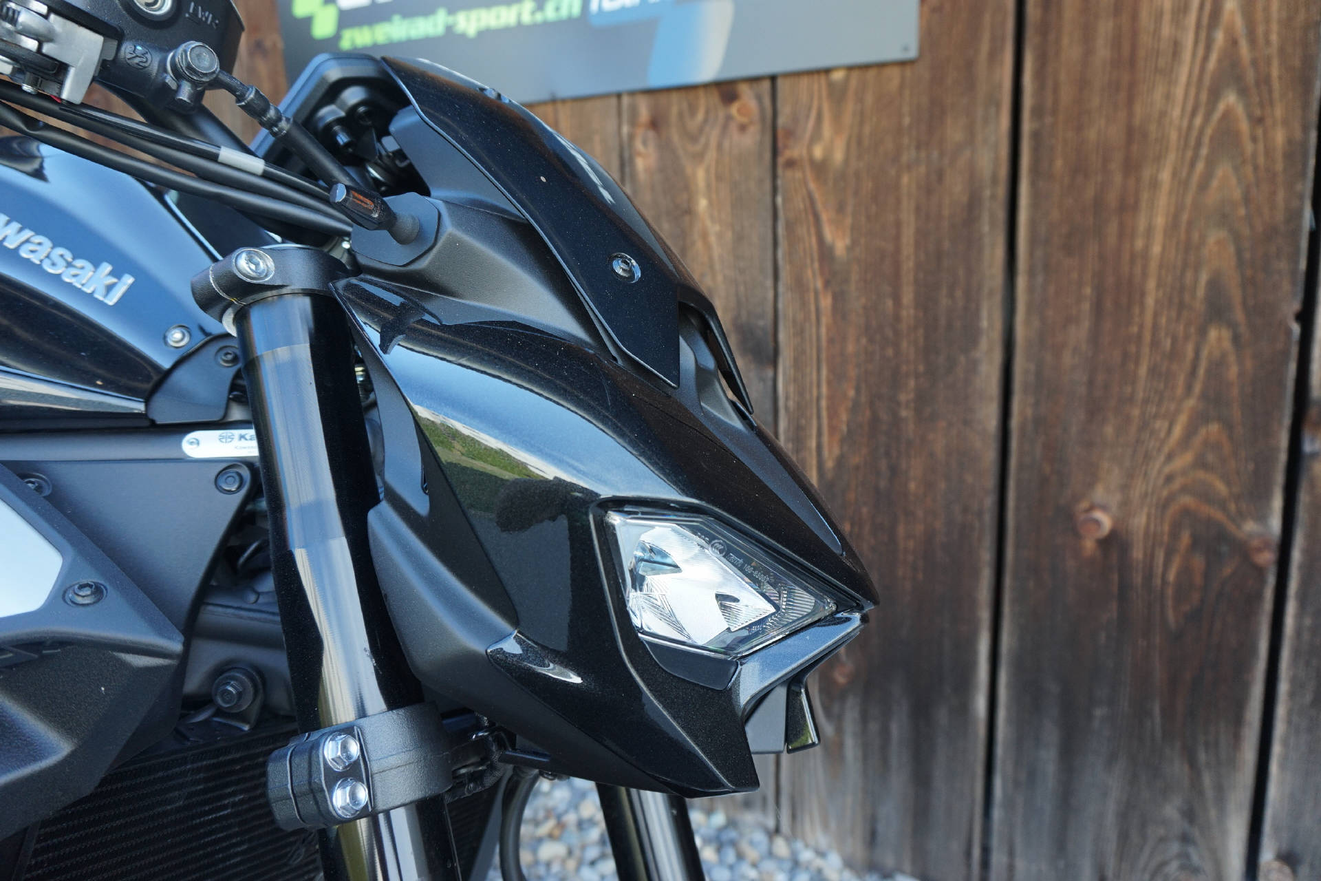 KAWASAKI Z 900 ABS (A2) (35kW) Leovinci LV Corsa S Full Black Edition Auspuff-image-8