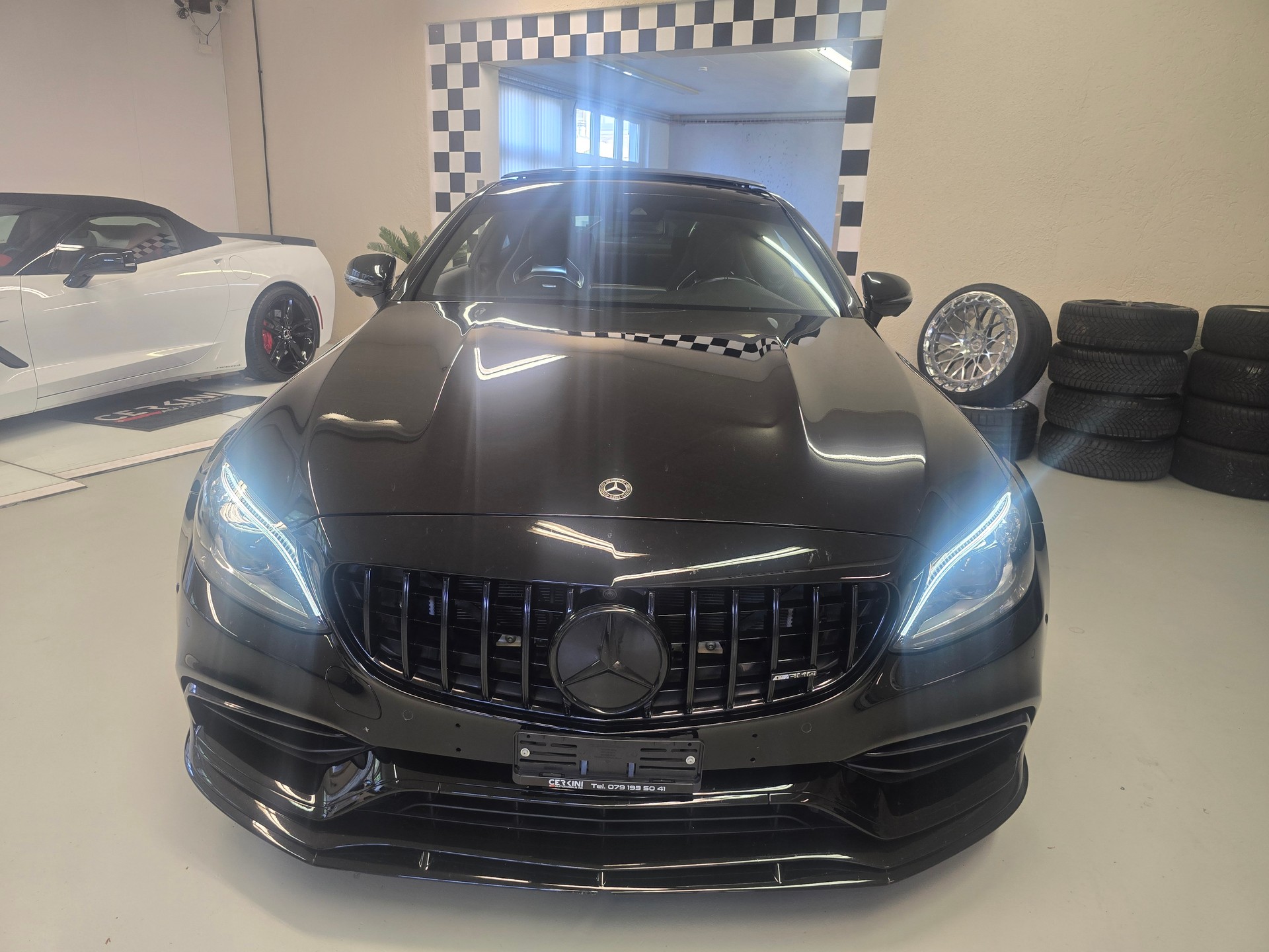 MERCEDES-BENZ C 63 S AMG 9G-tronic * Miltek * BC Forged *-image-3