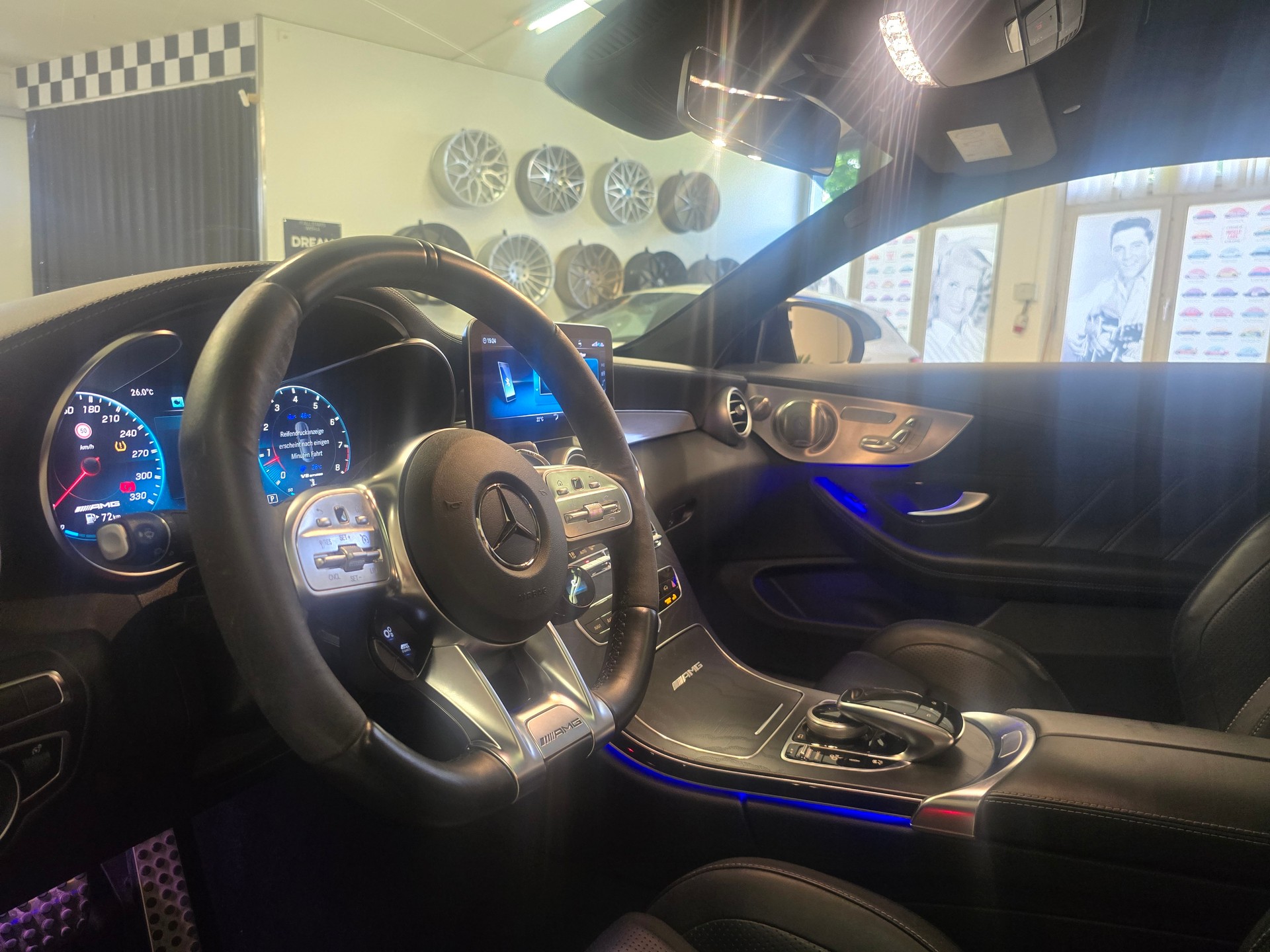 MERCEDES-BENZ C 63 S AMG 9G-tronic * Miltek * BC Forged *-image-12