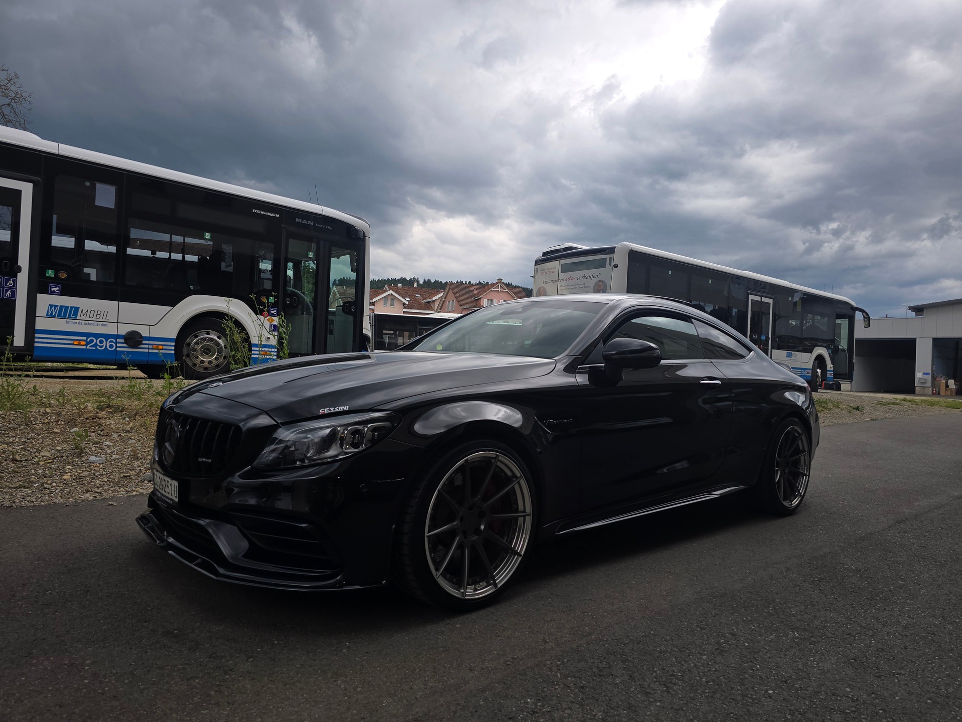 MERCEDES-BENZ C 63 S AMG 9G-tronic * Miltek * BC Forged *-image-1