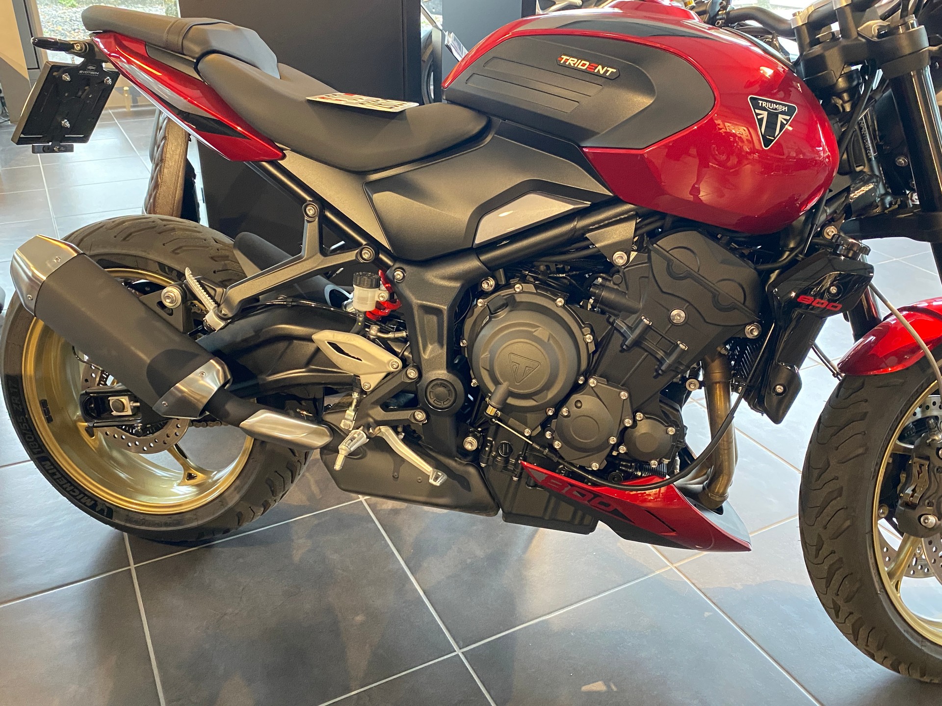 TRIUMPH Trident 800 "Heck und Blinker Spezial-Umbau"-image-7