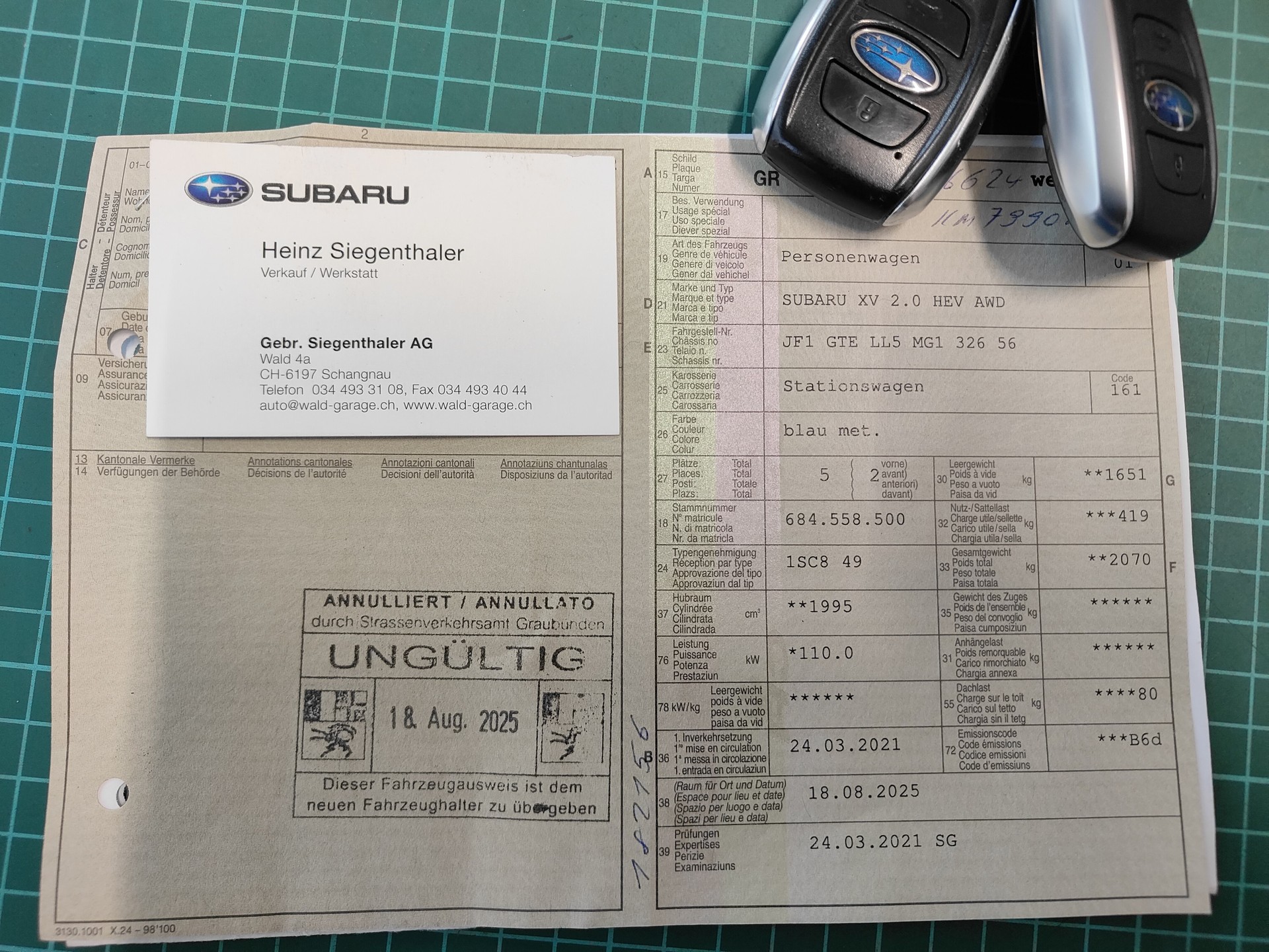 SUBARU XV 2.0 e-Boxer Luxury AWD Lineartronic-image-29