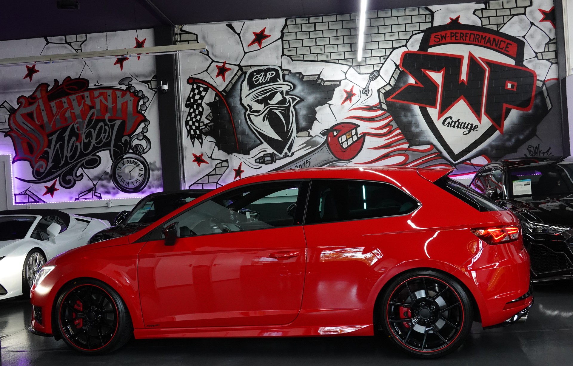 SEAT LEON SC 2.0 TSI CUPRA 280 DSG BULL-X CH-FZ NEUWERTIG VIEL ZUBEHÖR-image-11