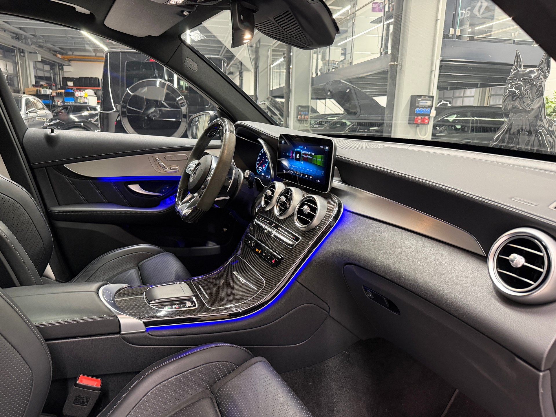 MERCEDES-BENZ GLC 63 S AMG 4m+ *CH-Auto*Gratis Service*Garantie*Top Ausstattung*AMG Performance Sitze High End*-image-13