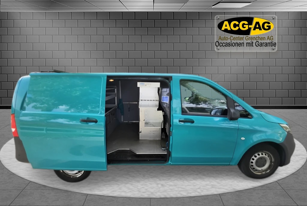 MERCEDES-BENZ Vito 114 BlueTEC L 7G-Tronic Euro 6 ** Lange Version mit Werkstatt Einrichtung ** Navi +RF-kamera **-image-6