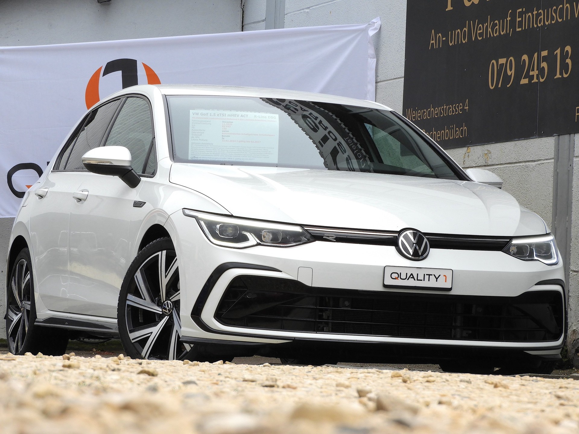 VW Golf 1.5 eTSI mHEV ACT Style DSG I R Line innen & aussen! I ACC I Spurhalte I Spurwechsel I Garantie inkl.