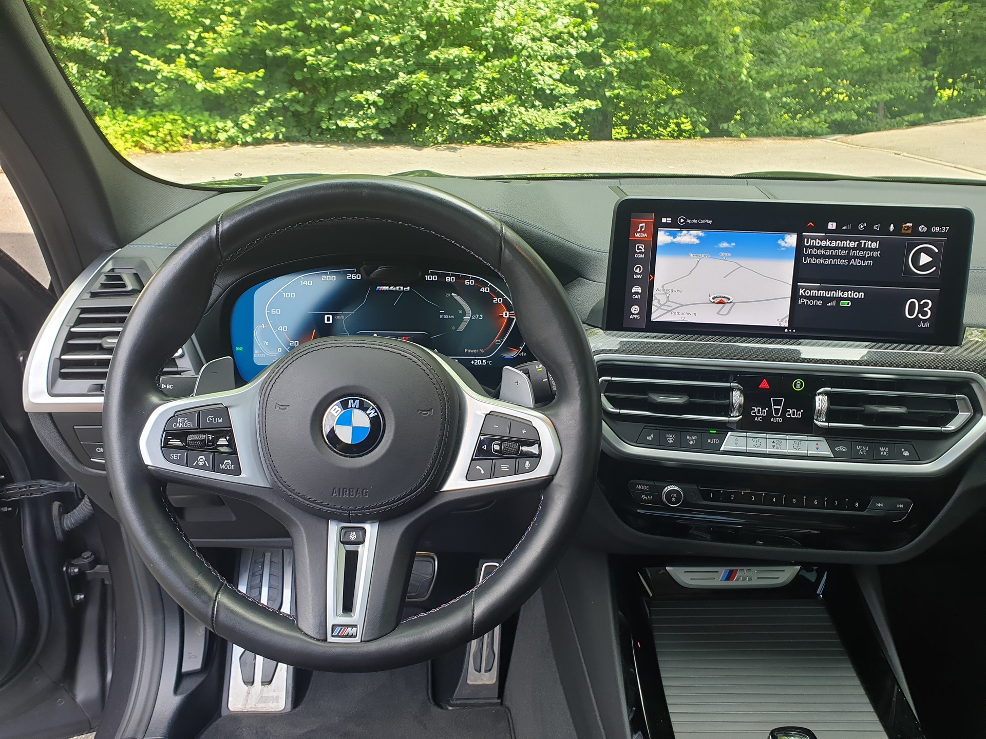BMW X3 xDrive 48V M40d M Sport Edition Individual Steptronic-image-10