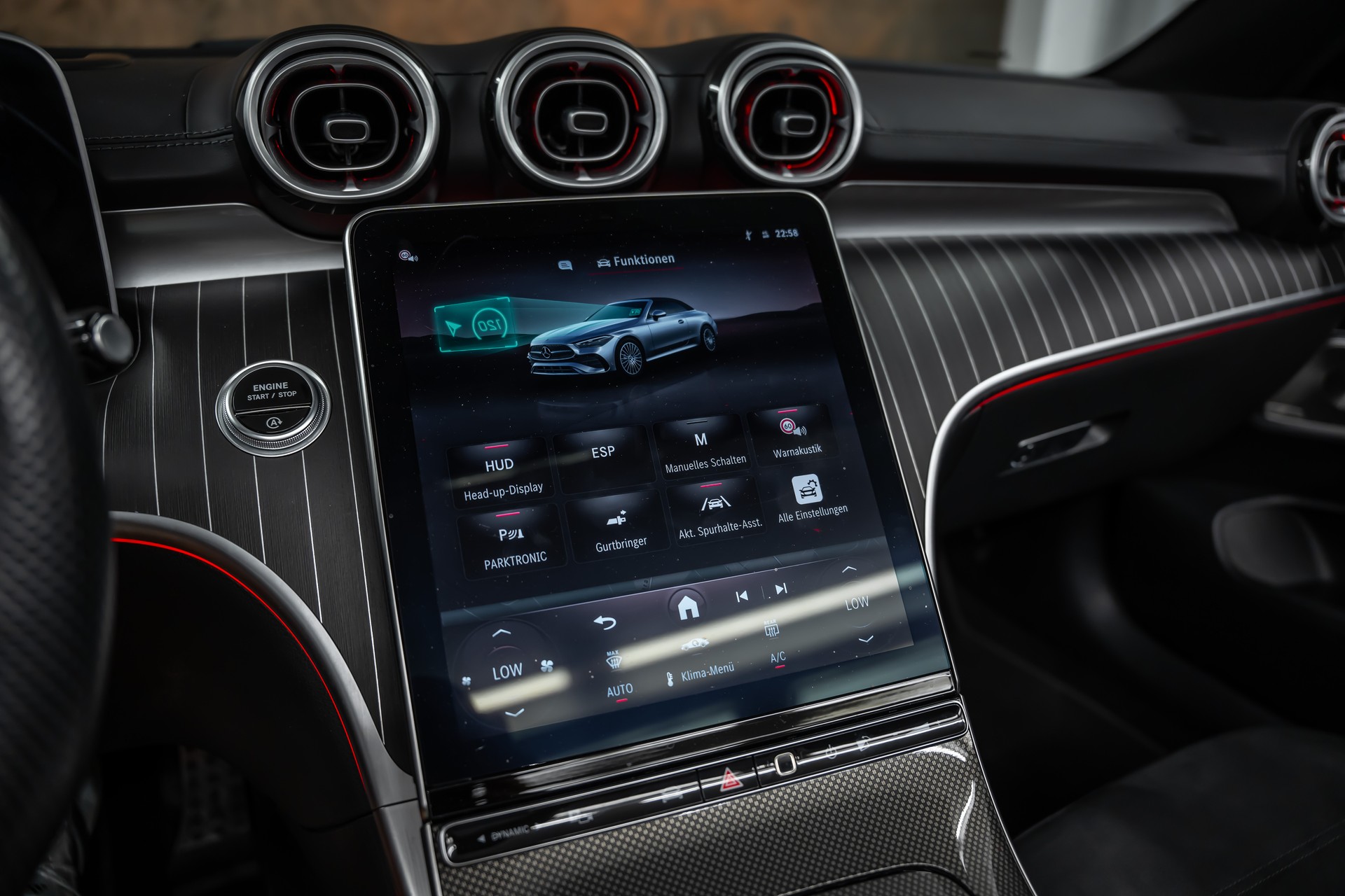 MERCEDES-BENZ CLE 300 AMG Line 4matic Cabriolet *Digital-Light*Head-Up*Burmester*360°*-image-27