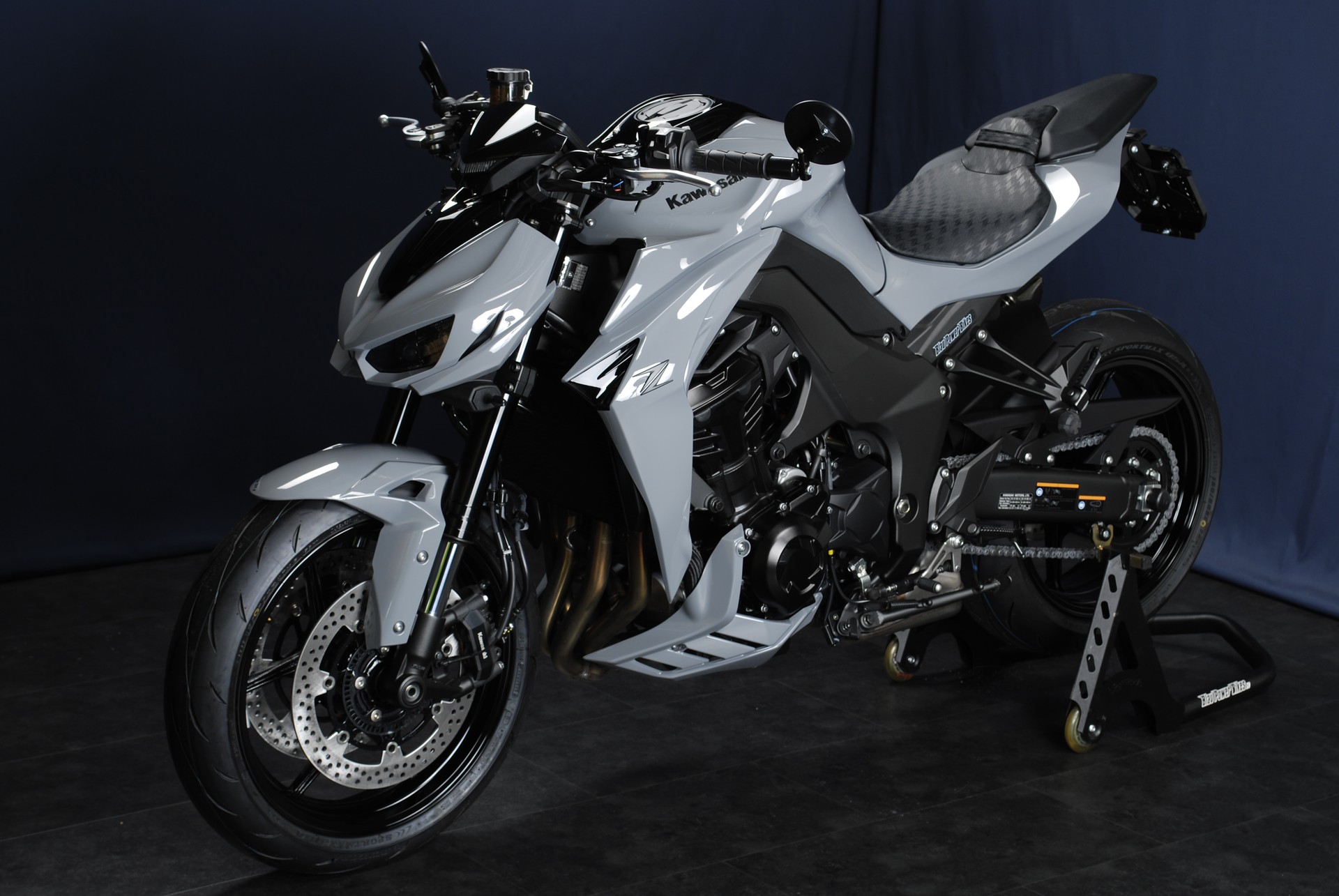 KAWASAKI Z 1100 - Sonderumbau grau-image-12
