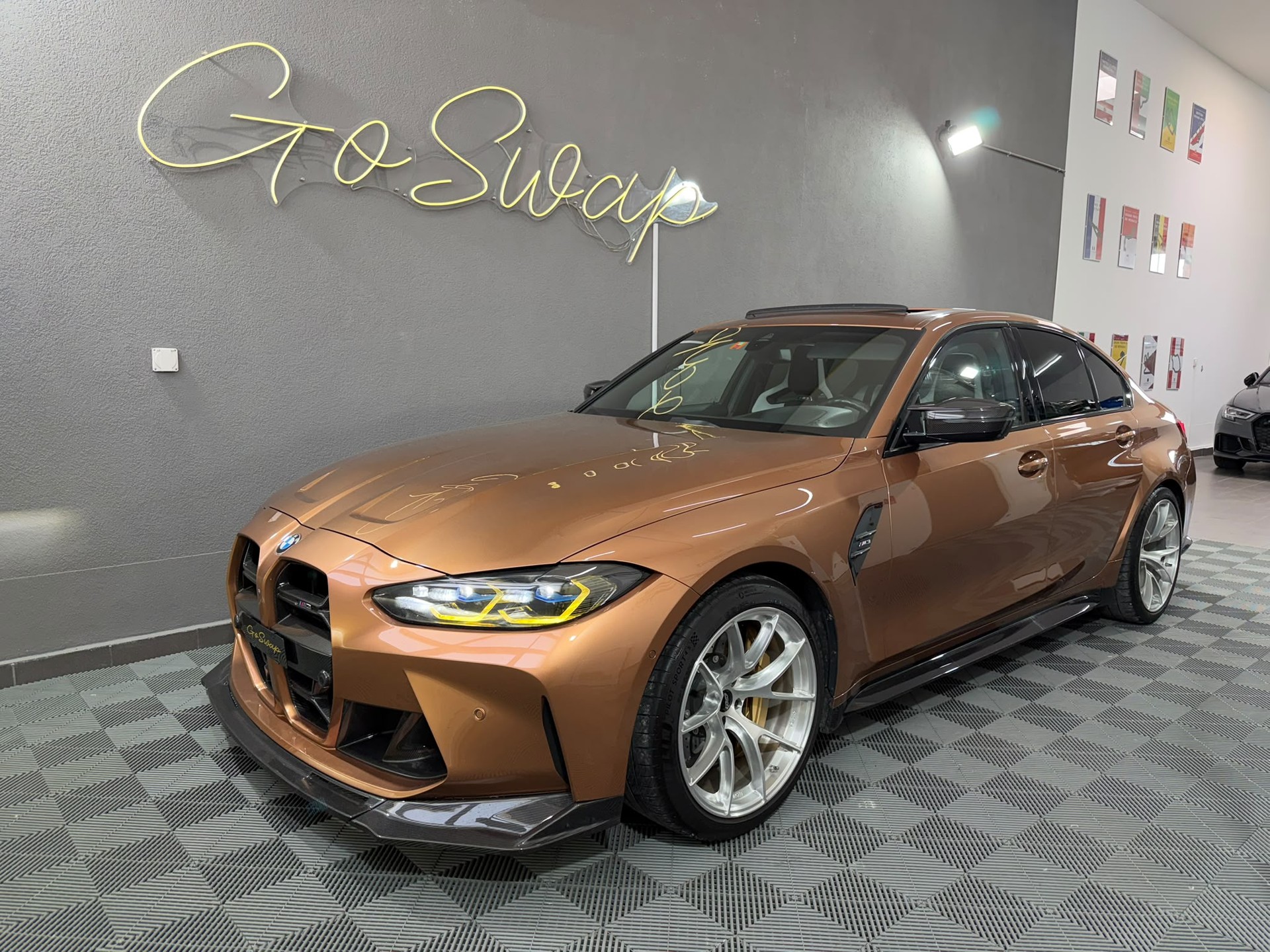 BMW M3 G80 * Boite Manuelle * Zanzibar Individual Color * Apex Wheels