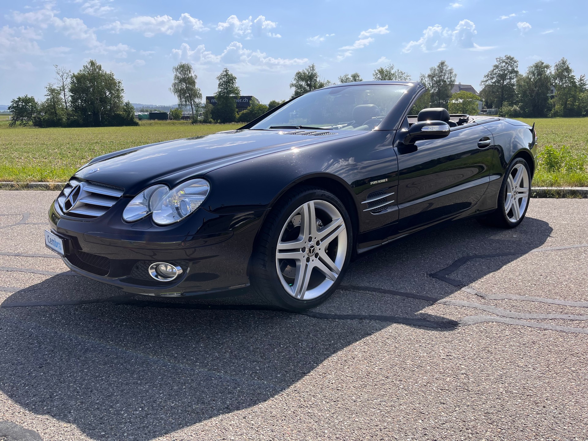 MERCEDES-BENZ SL 350 7G-Tronic * SPORT PACKAGE PAKET - SCHWARZES INTERIEUR - BOSE SOUND *-showroom-element-1