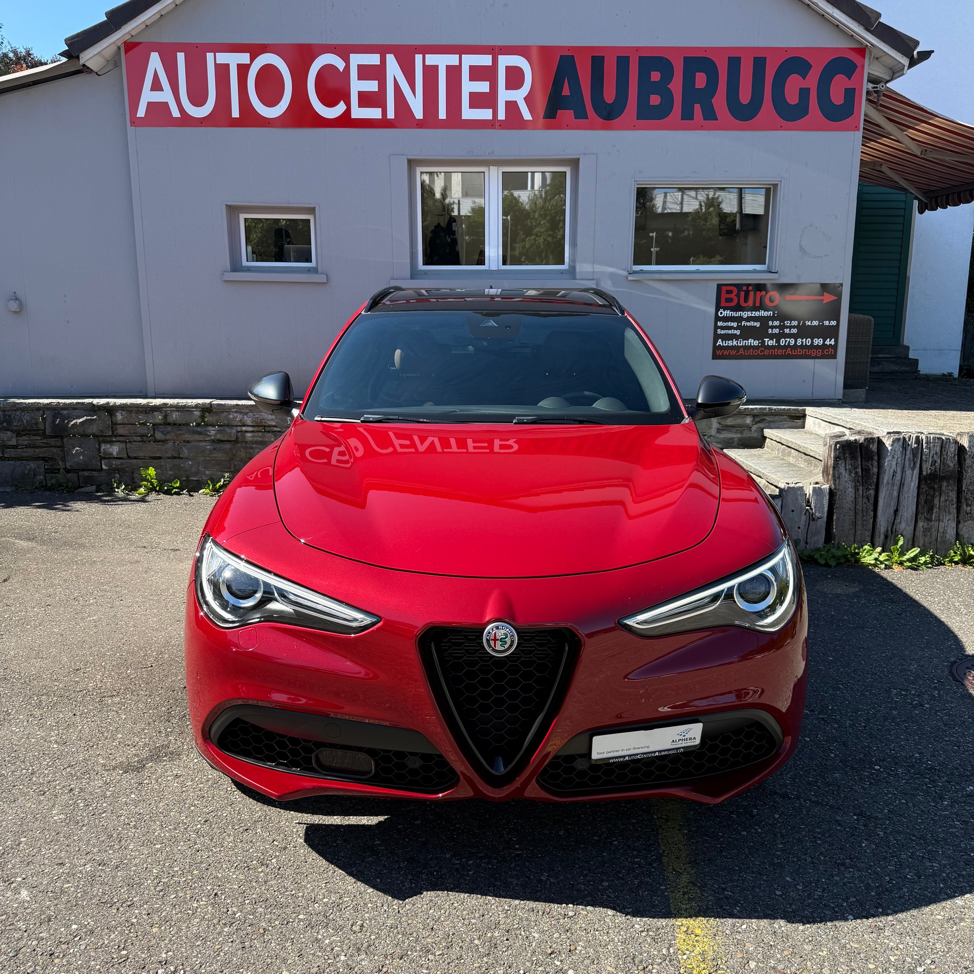 ALFA ROMEO Stelvio 2.0 Sport Q4 Automatic *PANORAMA-DACH - LEDER BRAUN - ROT MET - ANHÄNGERKUPPLUNG*-showroom-element-3