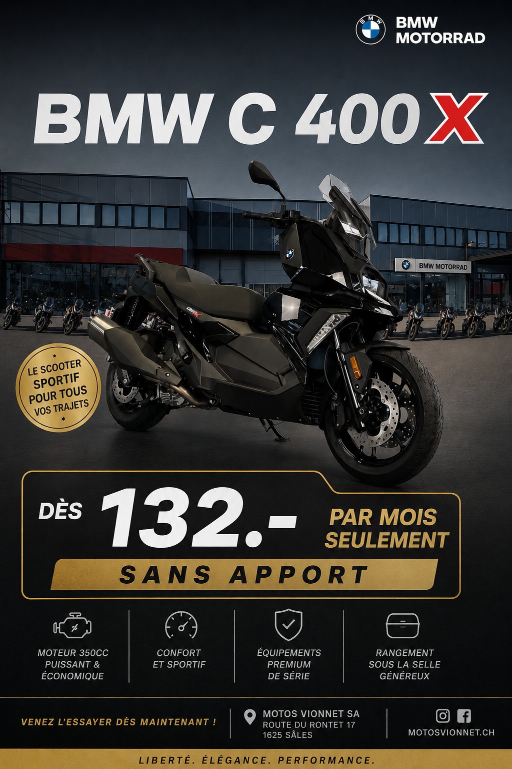 BMW C 400 X Leasing à partir de 0.9%-showroom-element-1