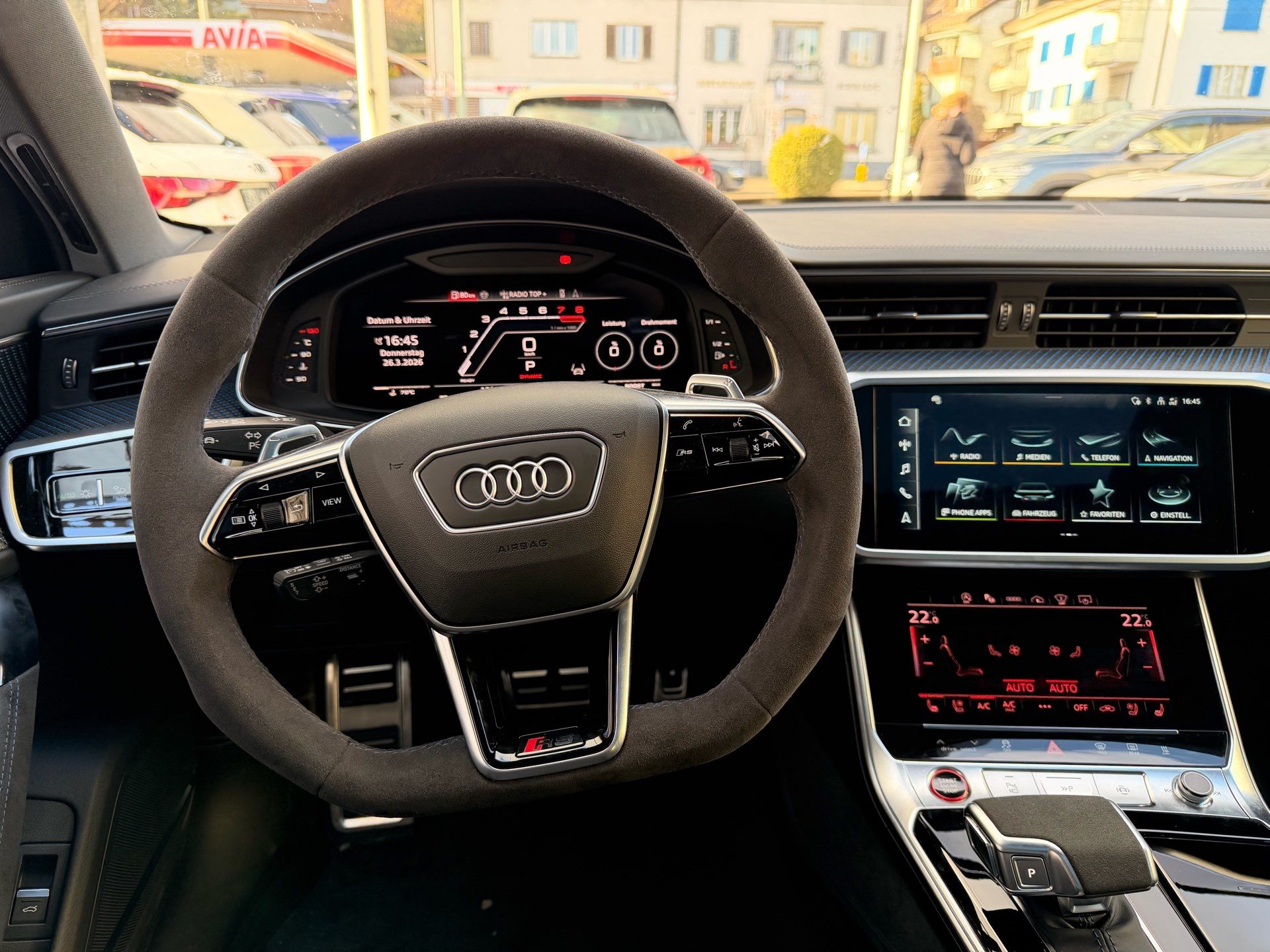 AUDI RS6 AVANT 4.0 TFSI QUATTRO PERFORMANCE *** TRAUM IN NARDOGRAU & KERAMIK BREMSEN ***-image-9