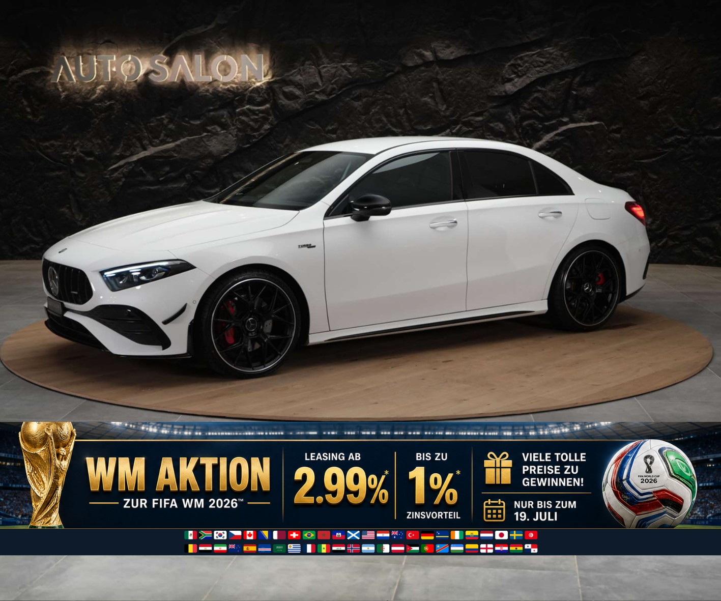 MERCEDES-BENZ A 35 AMG 4Matic+ 8G-DCT *Limousine*Facelift*Aeropaket*-image-0