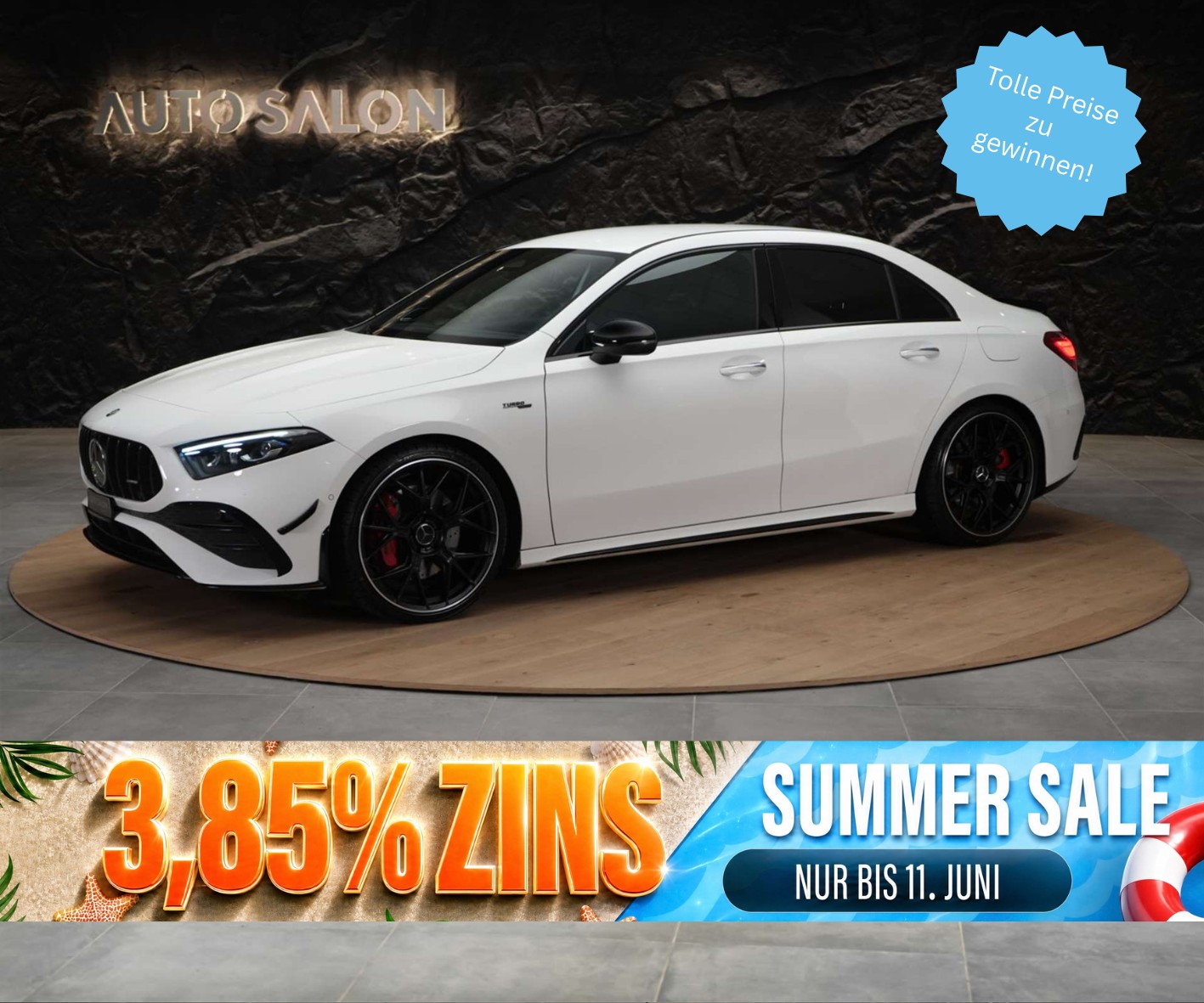 MERCEDES-BENZ A 35 AMG 4Matic+ 8G-DCT *Limousine*Facelift*Aeropaket*