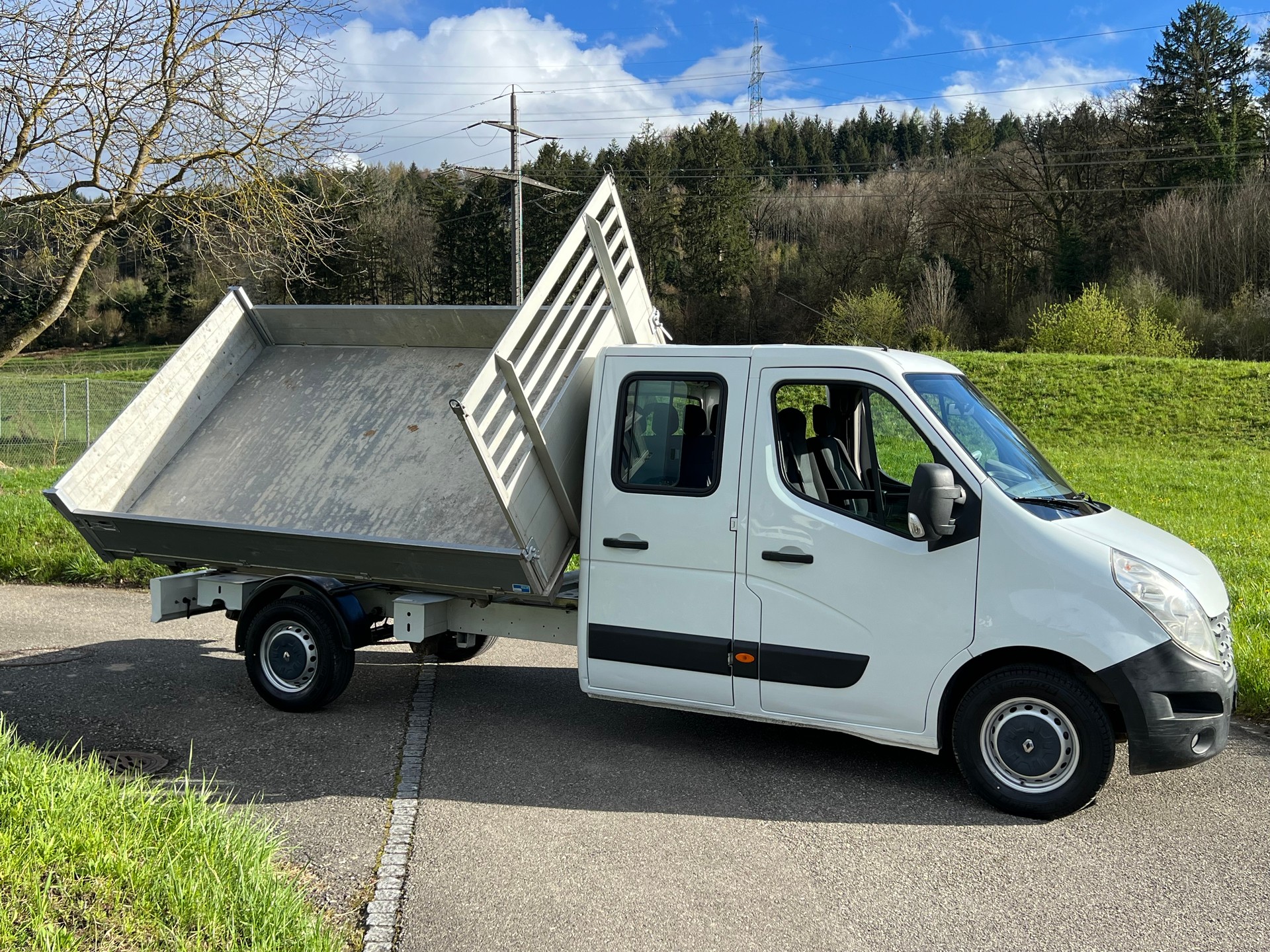 RENAULT AB MFK !! MASTER "KIPPER" MIT 7 SITZPLÄTZE + 1100 KG NUTZLAST. MASTER T35 2.3dCi L3H1.-image-11