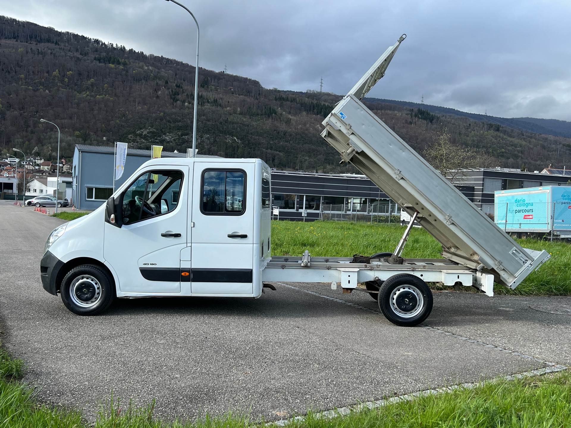 RENAULT AB MFK !! MASTER "KIPPER" MIT 7 SITZPLÄTZE + 1100 KG NUTZLAST. MASTER T35 2.3dCi L3H1.-image-15
