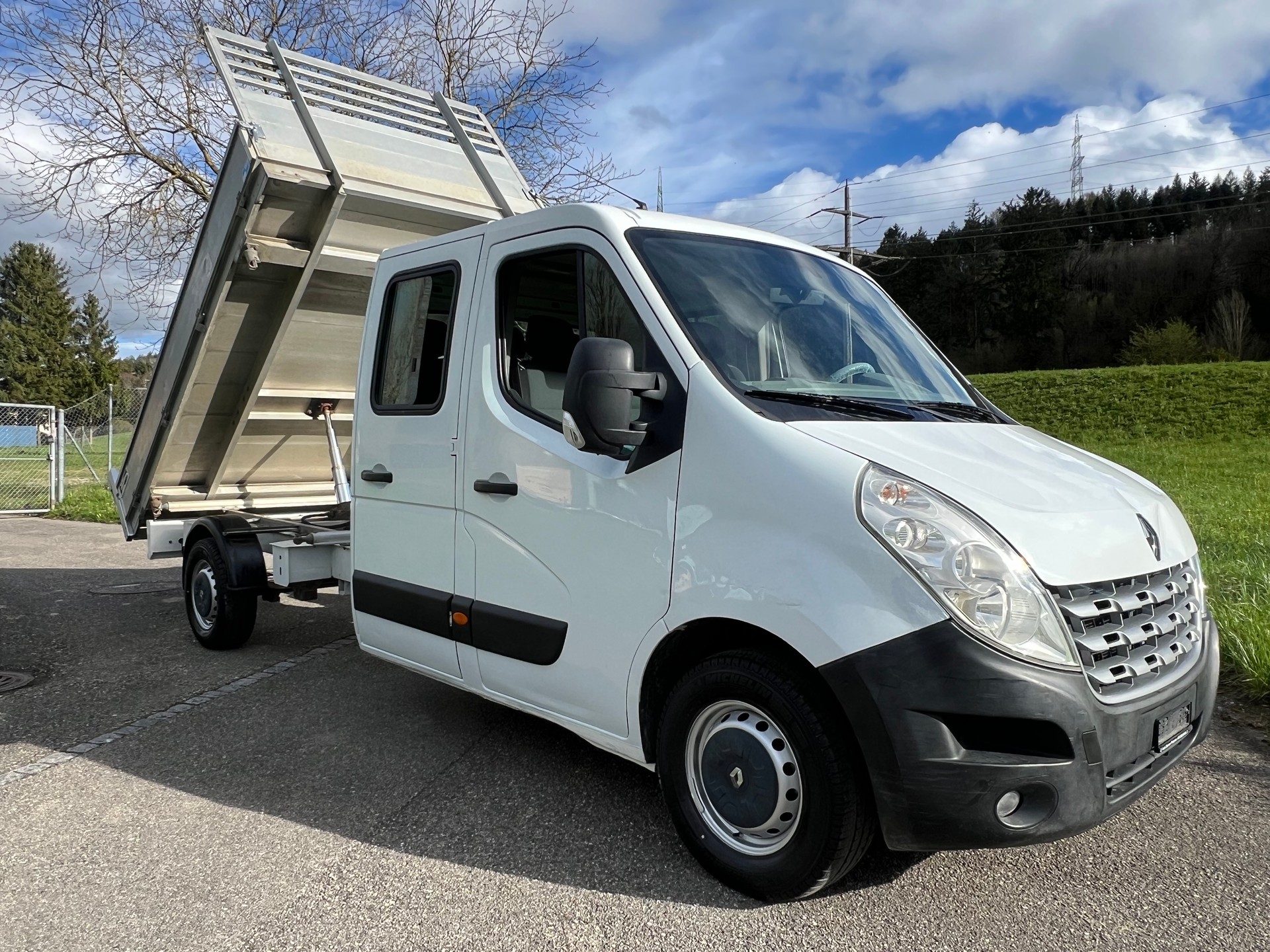 RENAULT AB MFK !! MASTER "KIPPER" MIT 7 SITZPLÄTZE + 1100 KG NUTZLAST. MASTER T35 2.3dCi L3H1.-image-10