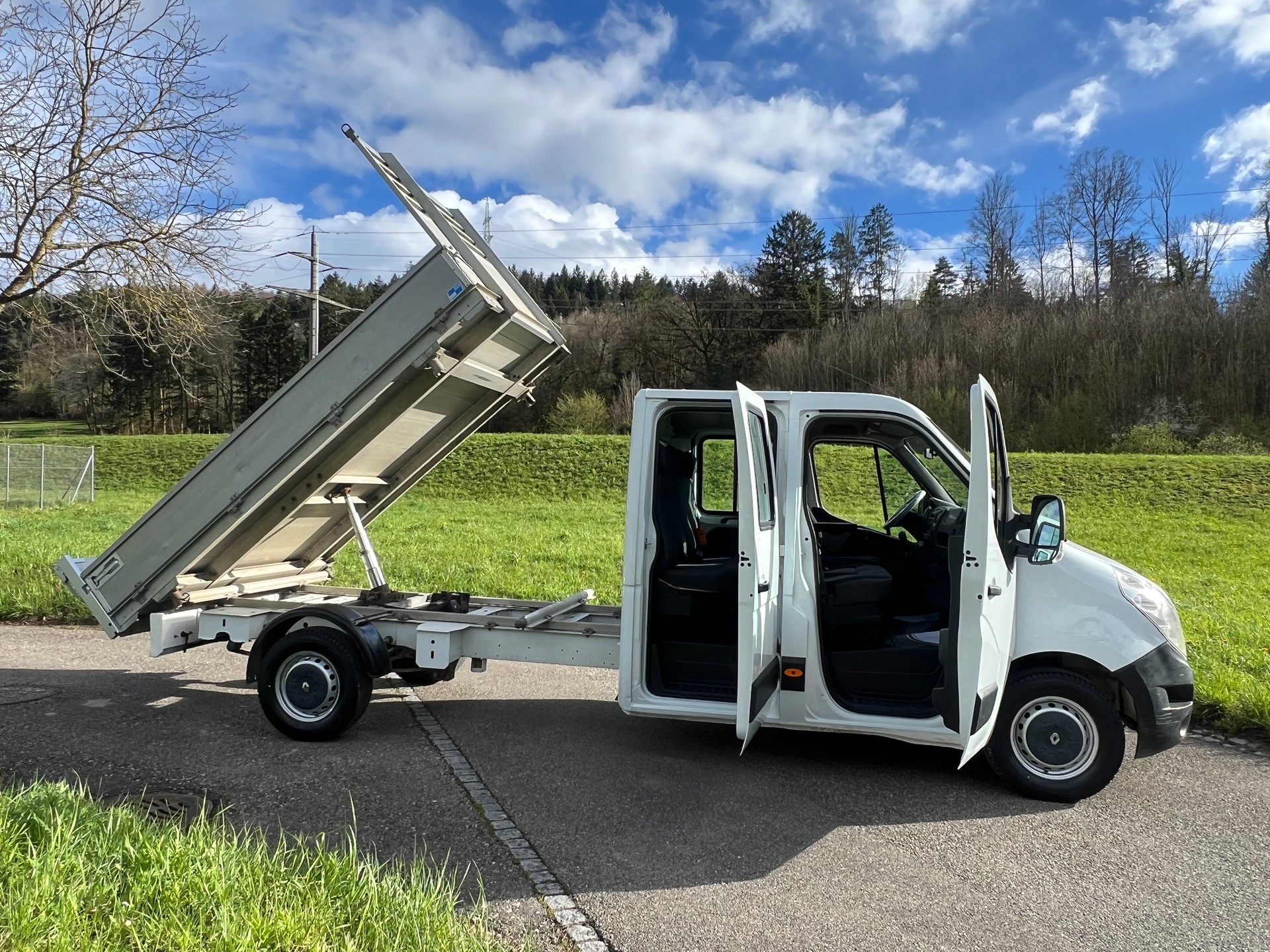 RENAULT AB MFK !! MASTER "KIPPER" MIT 7 SITZPLÄTZE + 1100 KG NUTZLAST. MASTER T35 2.3dCi L3H1.-image-21