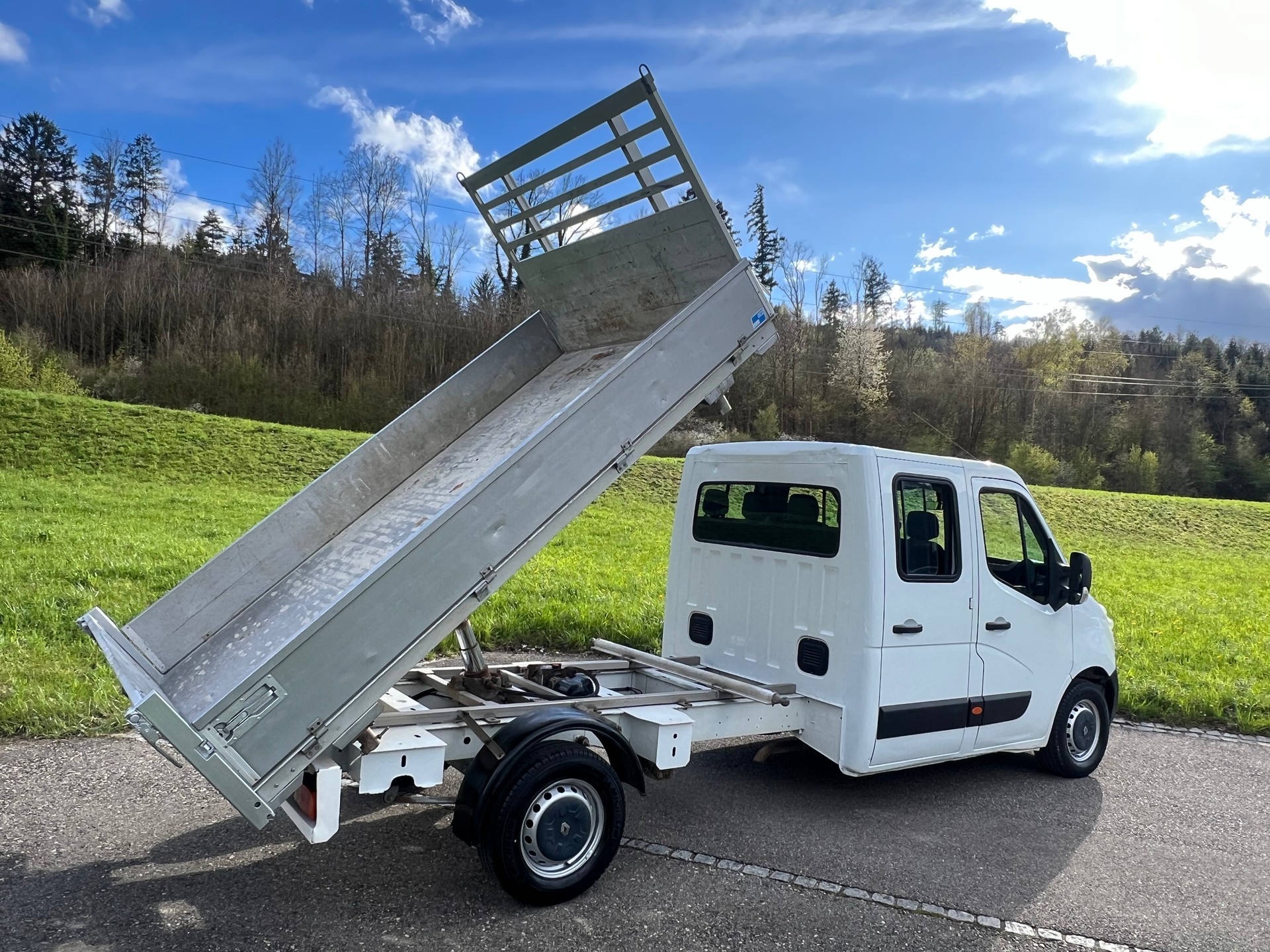 RENAULT AB MFK !! MASTER "KIPPER" MIT 7 SITZPLÄTZE + 1100 KG NUTZLAST. MASTER T35 2.3dCi L3H1.-image-1