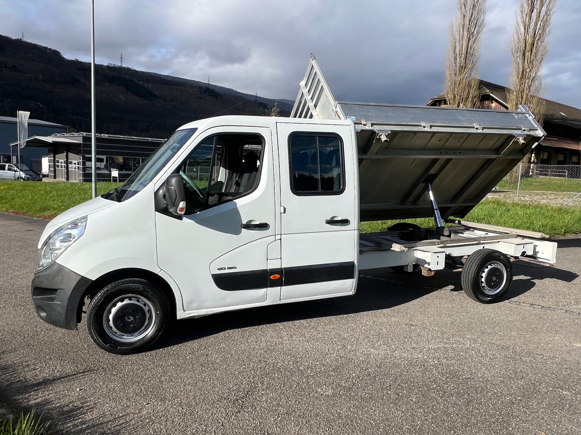 RENAULT AB MFK !! MASTER "KIPPER" MIT 7 SITZPLÄTZE + 1100 KG NUTZLAST. MASTER T35 2.3dCi L3H1.-image-12