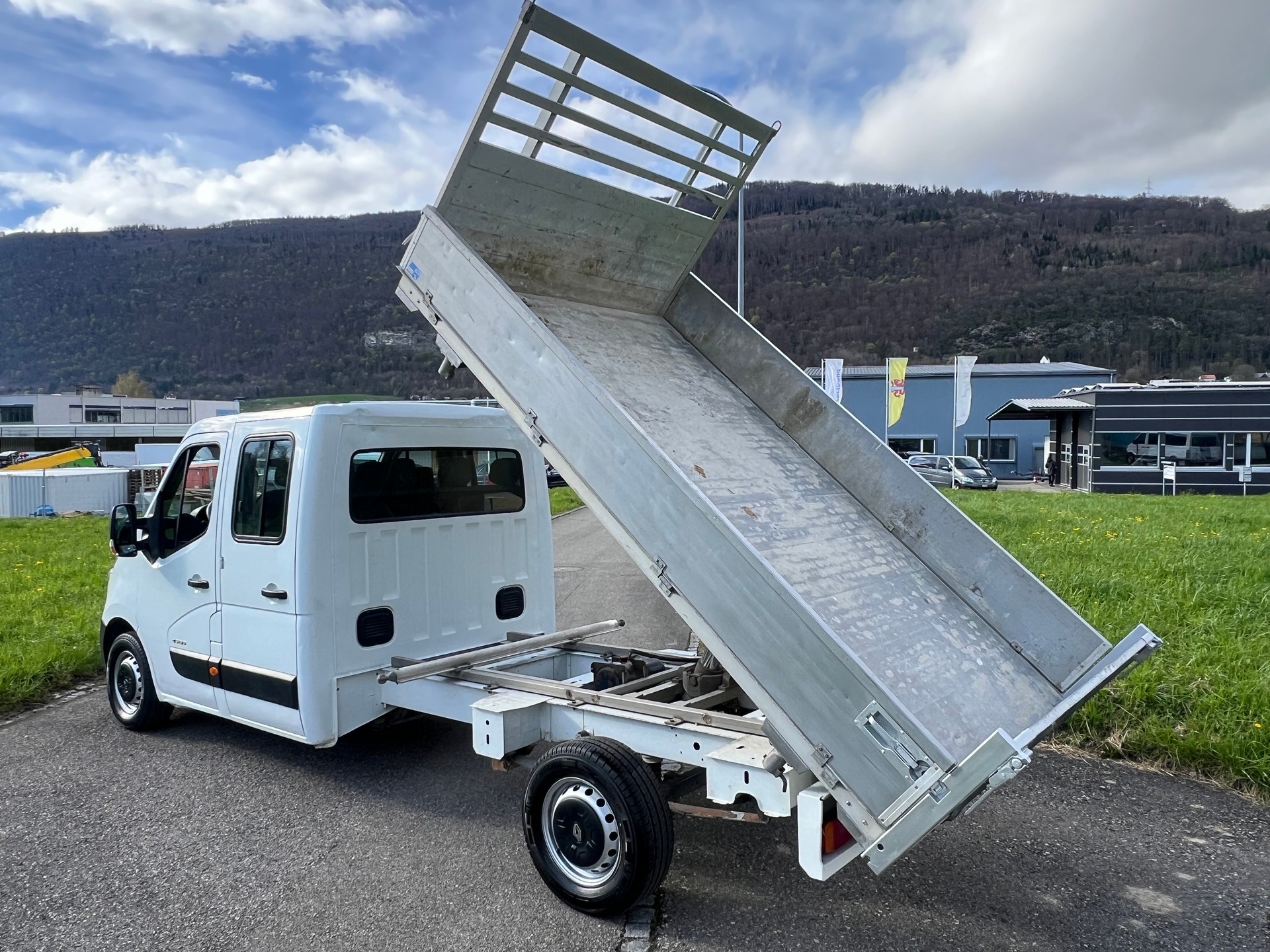 RENAULT AB MFK !! MASTER "KIPPER" MIT 7 SITZPLÄTZE + 1100 KG NUTZLAST. MASTER T35 2.3dCi L3H1.-image-4