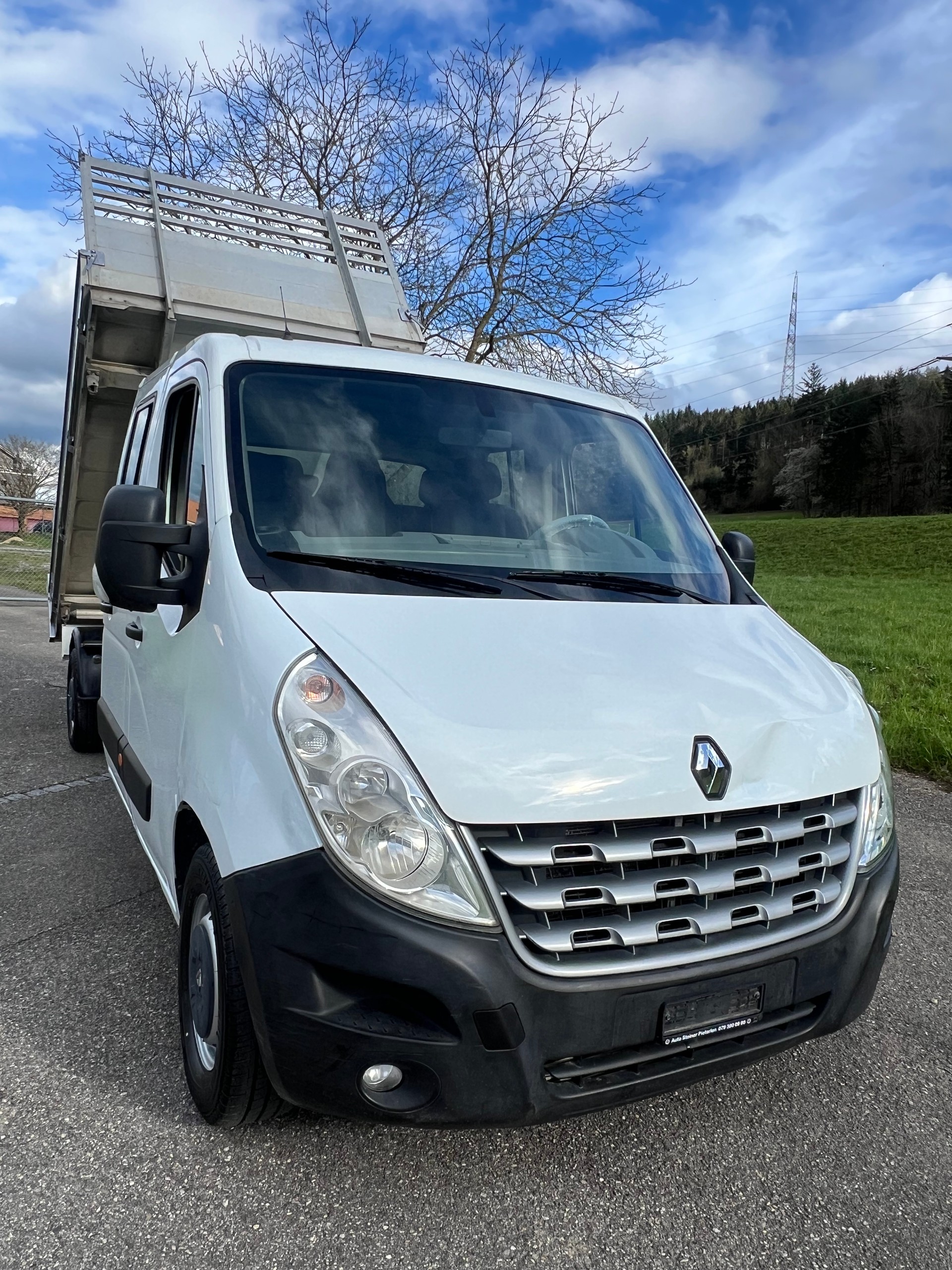 RENAULT AB MFK !! MASTER "KIPPER" MIT 7 SITZPLÄTZE + 1100 KG NUTZLAST. MASTER T35 2.3dCi L3H1.-image-19