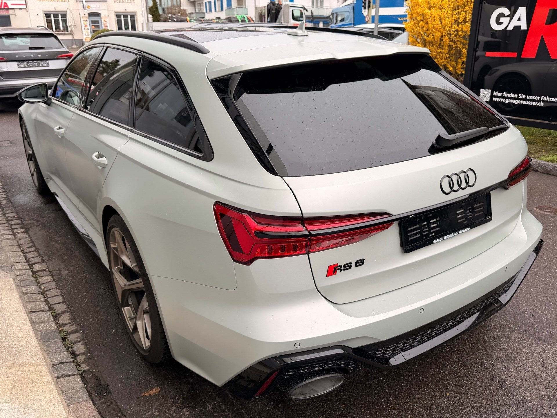 AUDI RS6 AVANT 4.0 TFSI QUATTRO PERFORMANCE *** UNIKAT IN WEISS MATT & KERAMIK BREMSEN ***-image-5